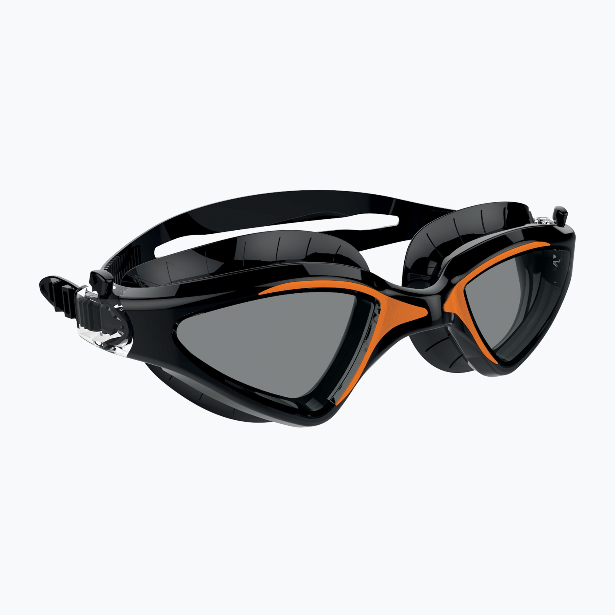 Ochelari de înot SEAC Lynx negru/portocaliu