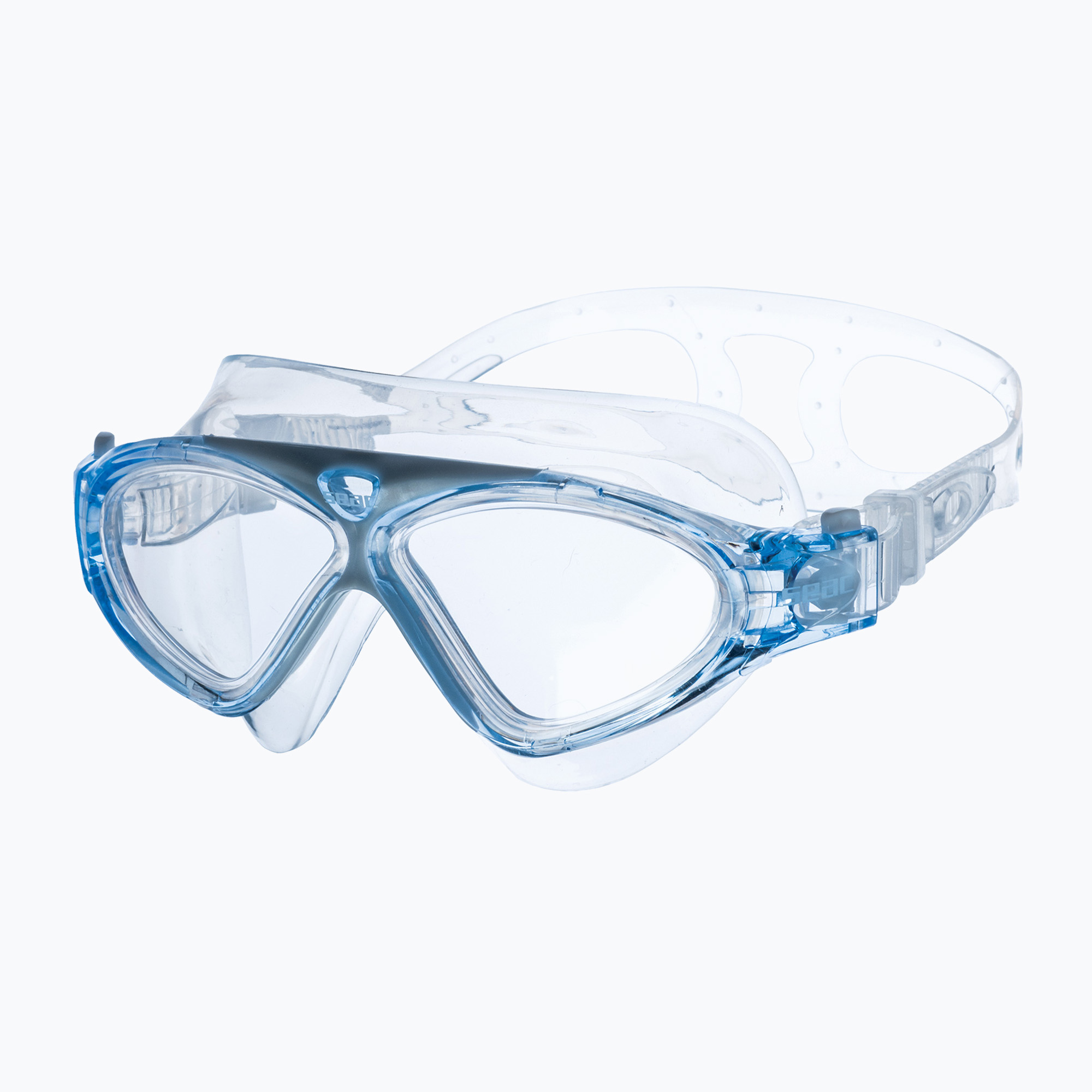 Masca de înot pentru copii SEAC Vision Jr albastru