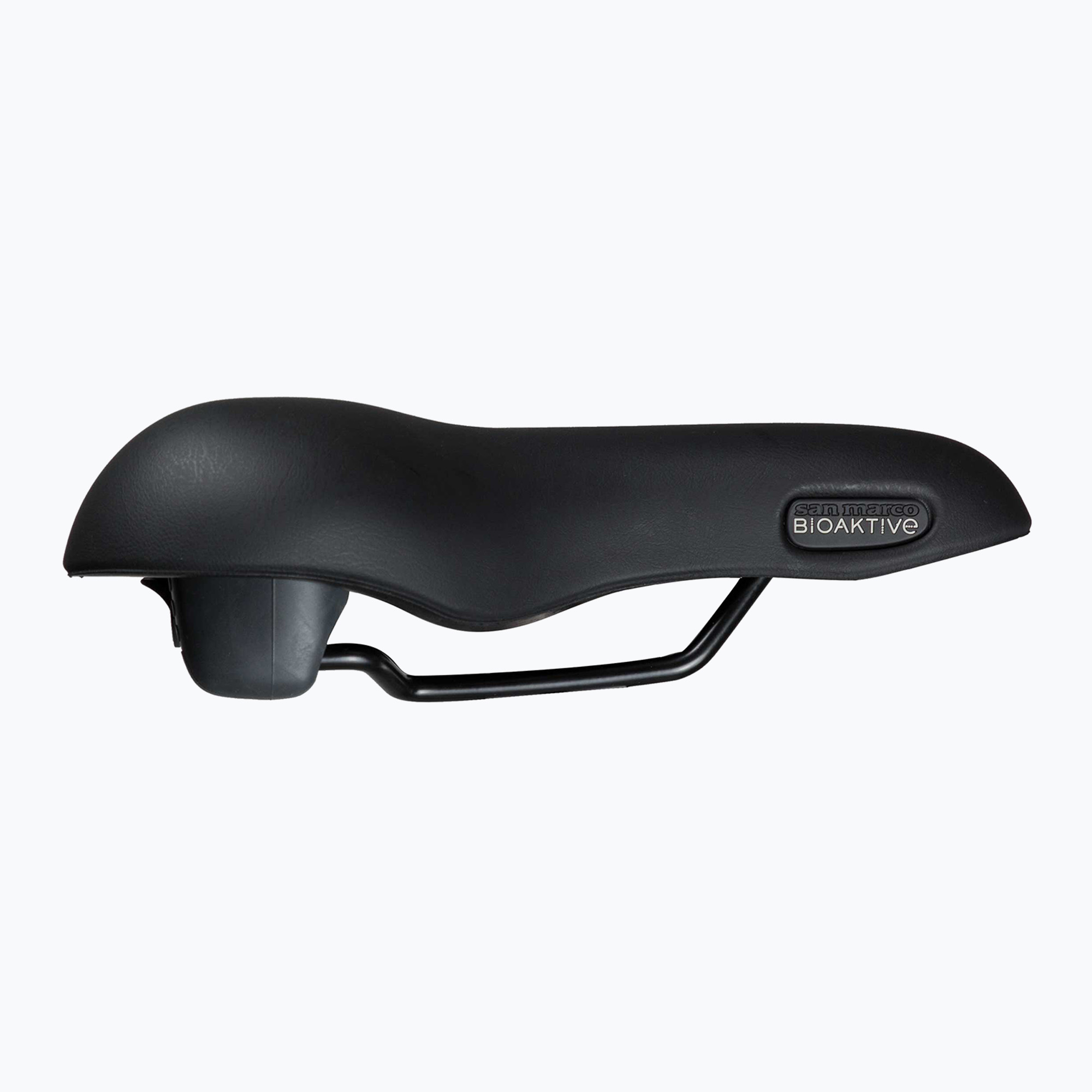 SAN MARCO Trekking Biofoam Large 30-60° negru mat șa de bicicletă pentru bărbați (Trekking Biofoam Large 30-60° 245CL001)