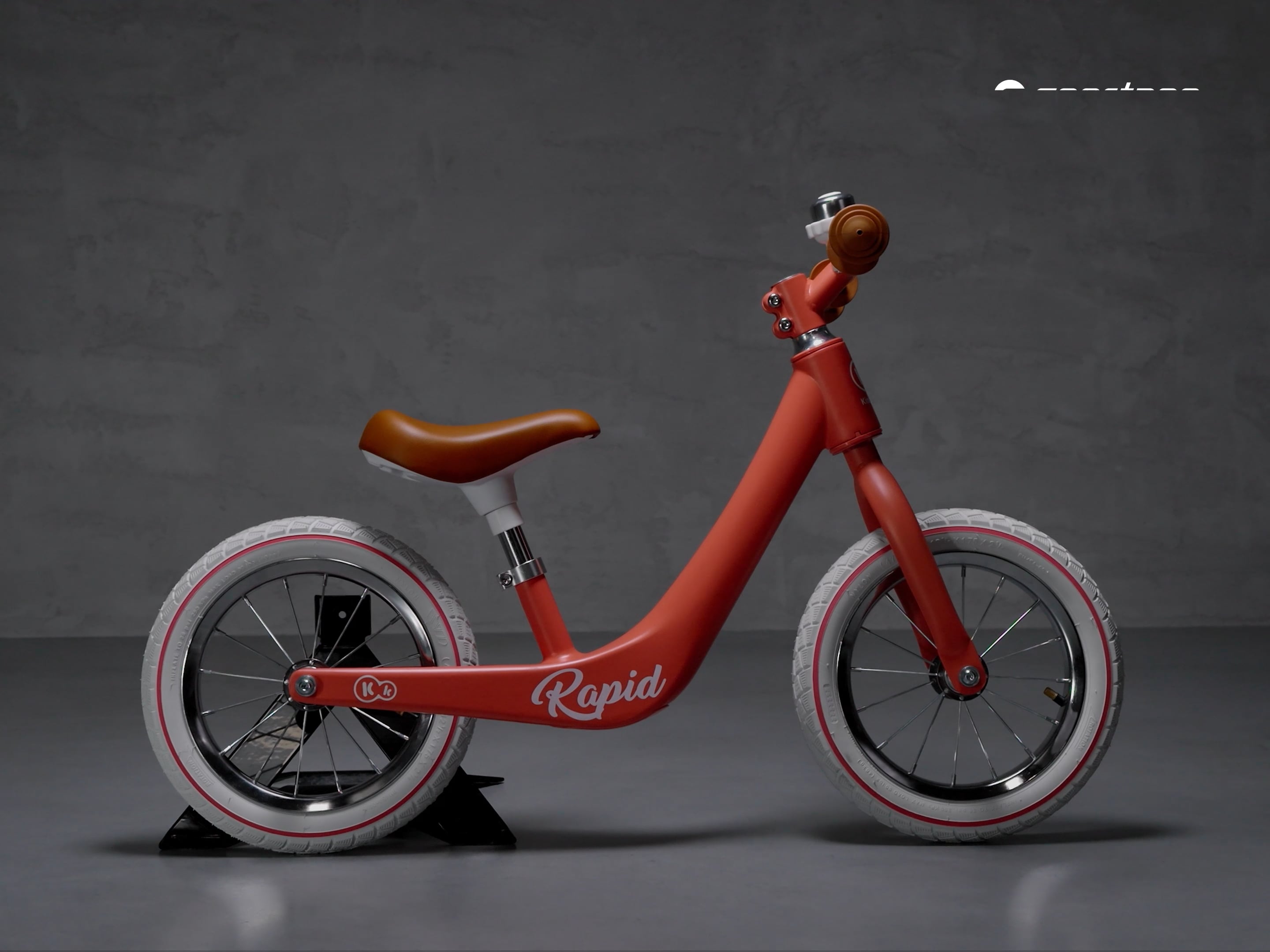 Bicicletă de echilibru Kinderkraft Rapid portocalie KKRRAPICRL0000