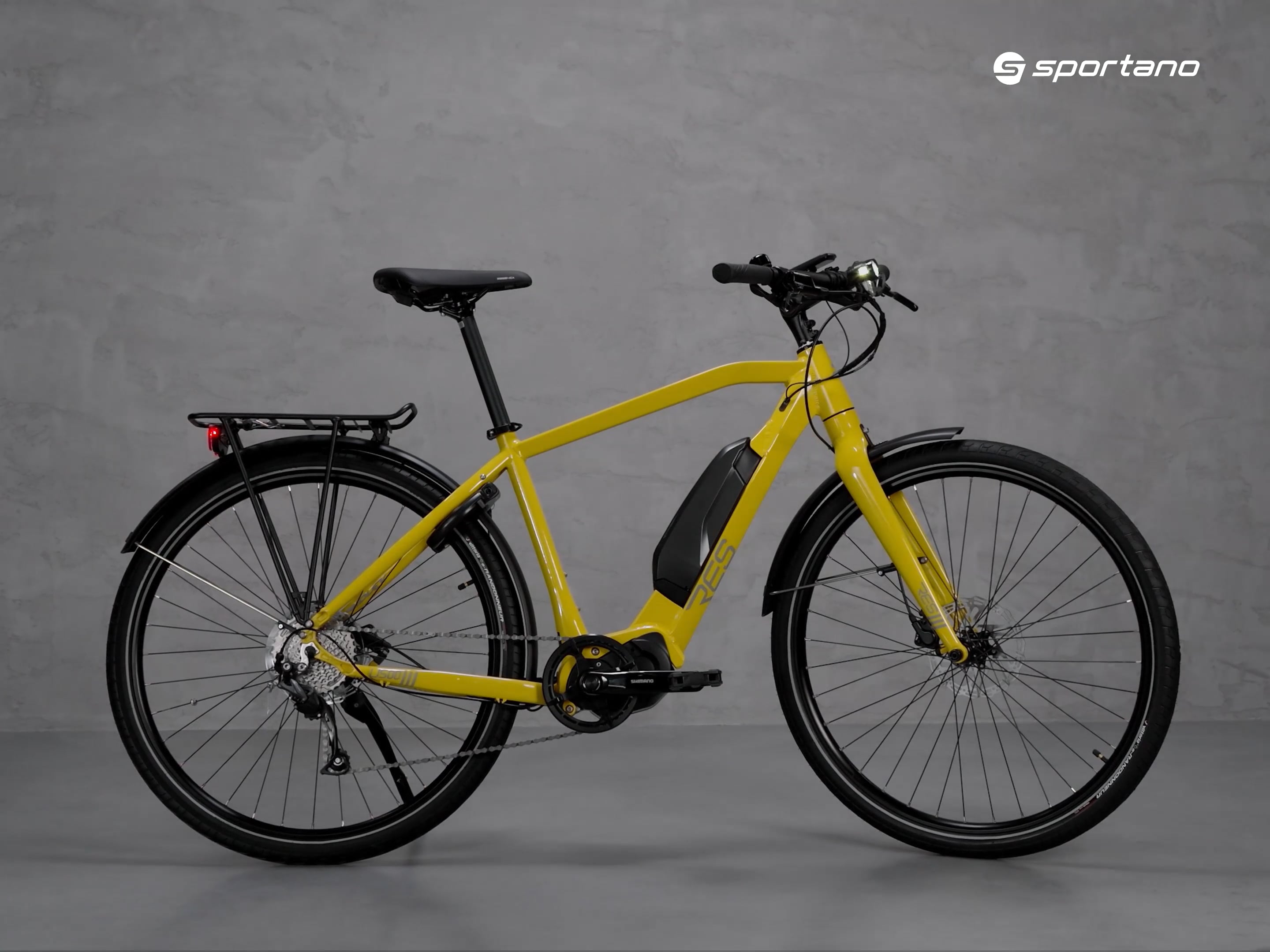 Ridley RES bicicletă electrică U500 U50-01Bs galben SBIU5MRID004