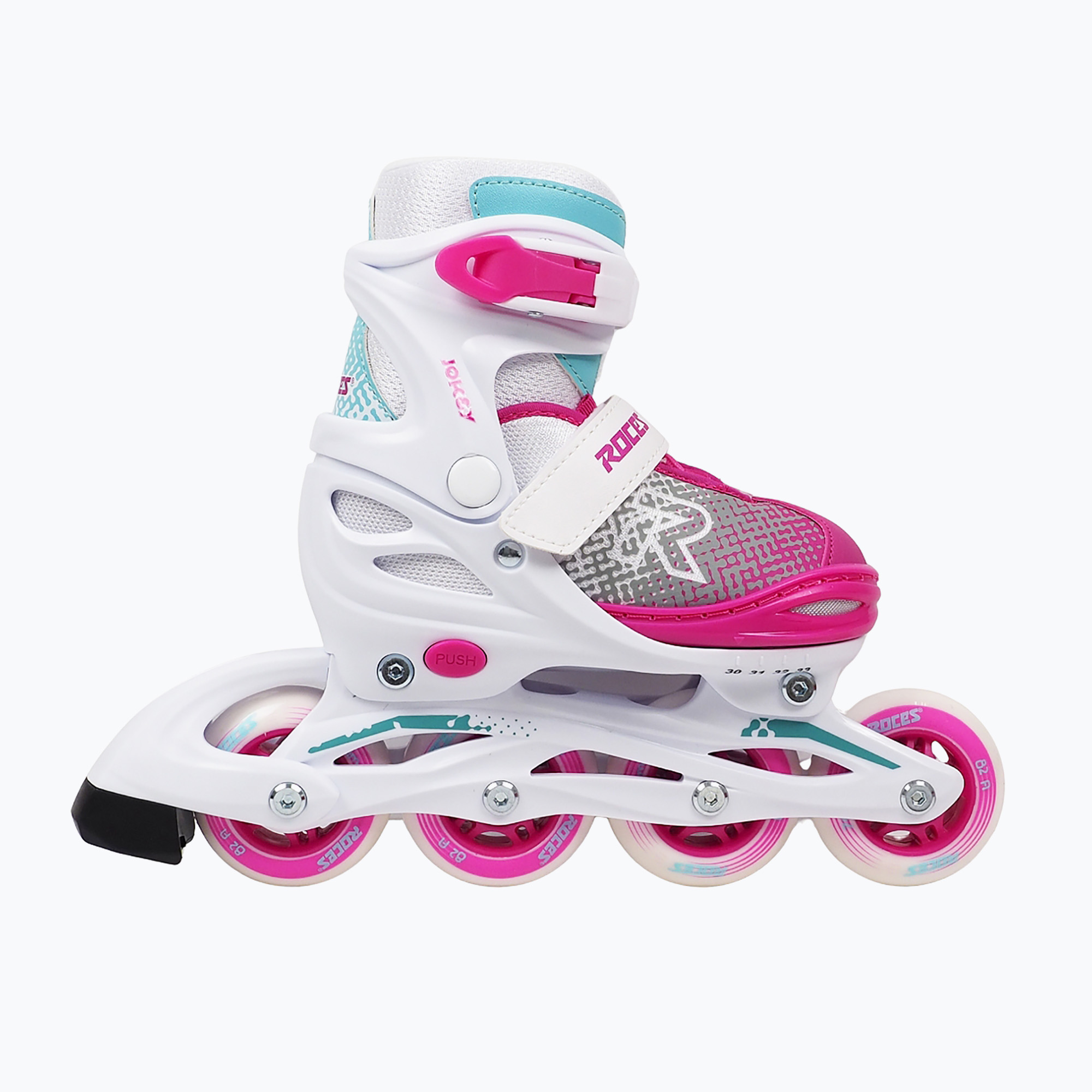 Role pentru copii  Roces Jokey X Girl white/pink (Jokey X Girl 400900)