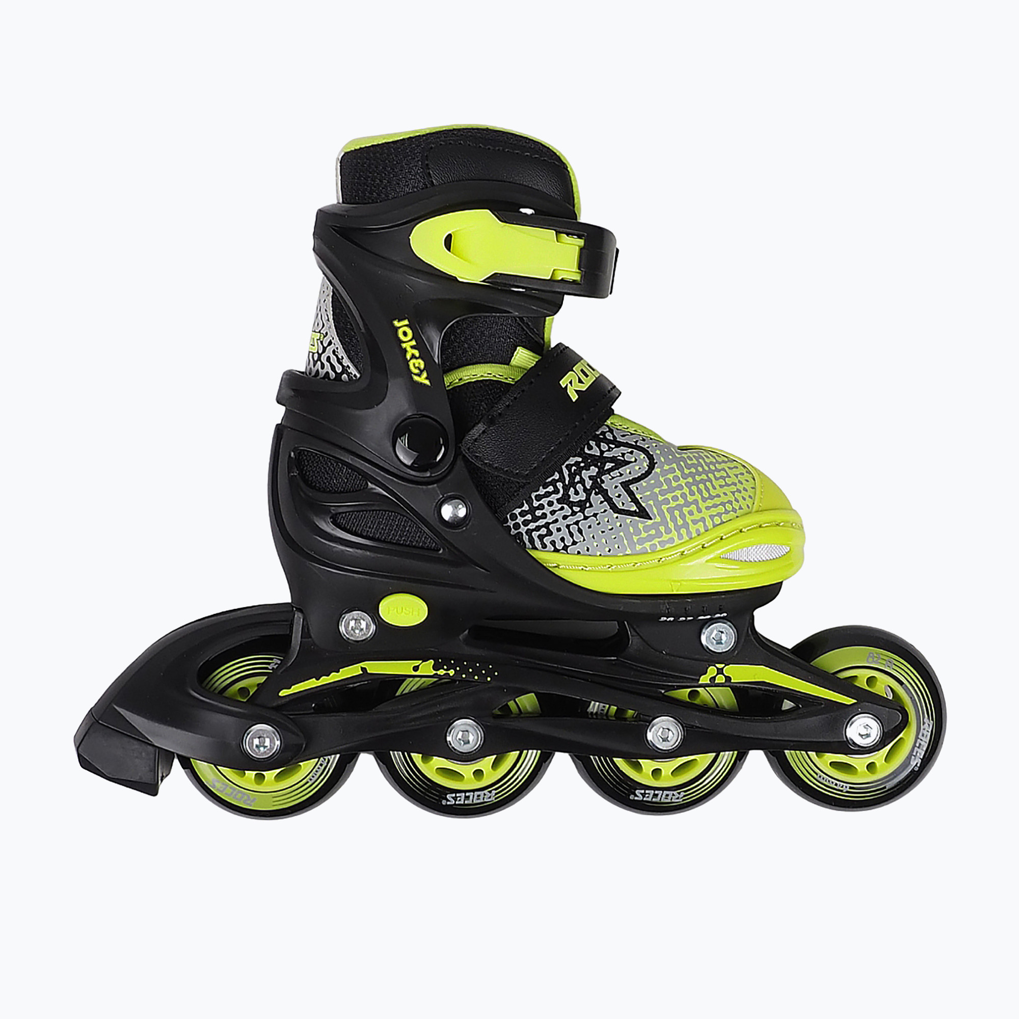 Role pentru copii  Roces Jokey X Boy black/lime (Jokey X Boy 400899)