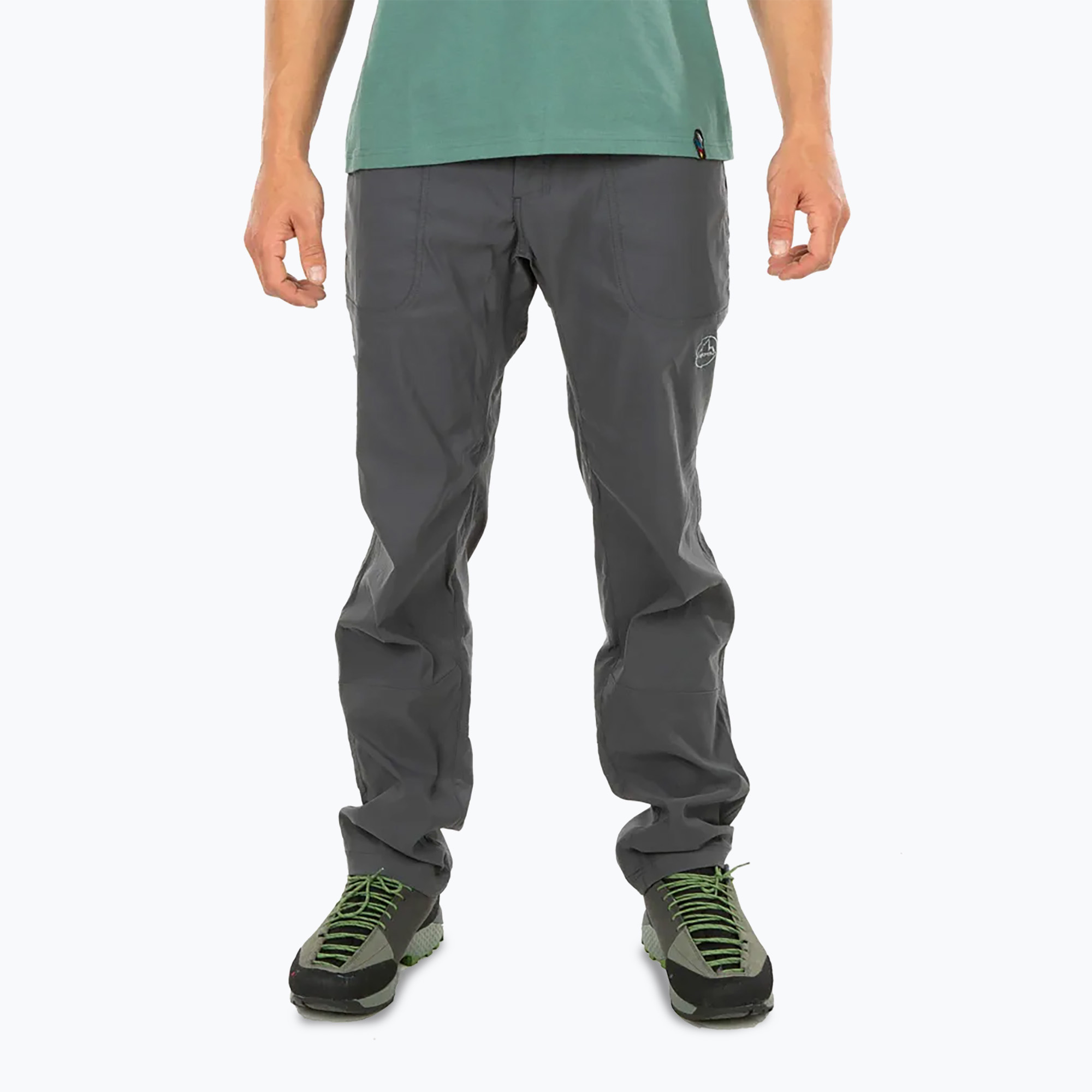 Pantaloni de alpinism pentru bărbați La Sportiva Talus carbon/negru (Talus ZACP041900999)