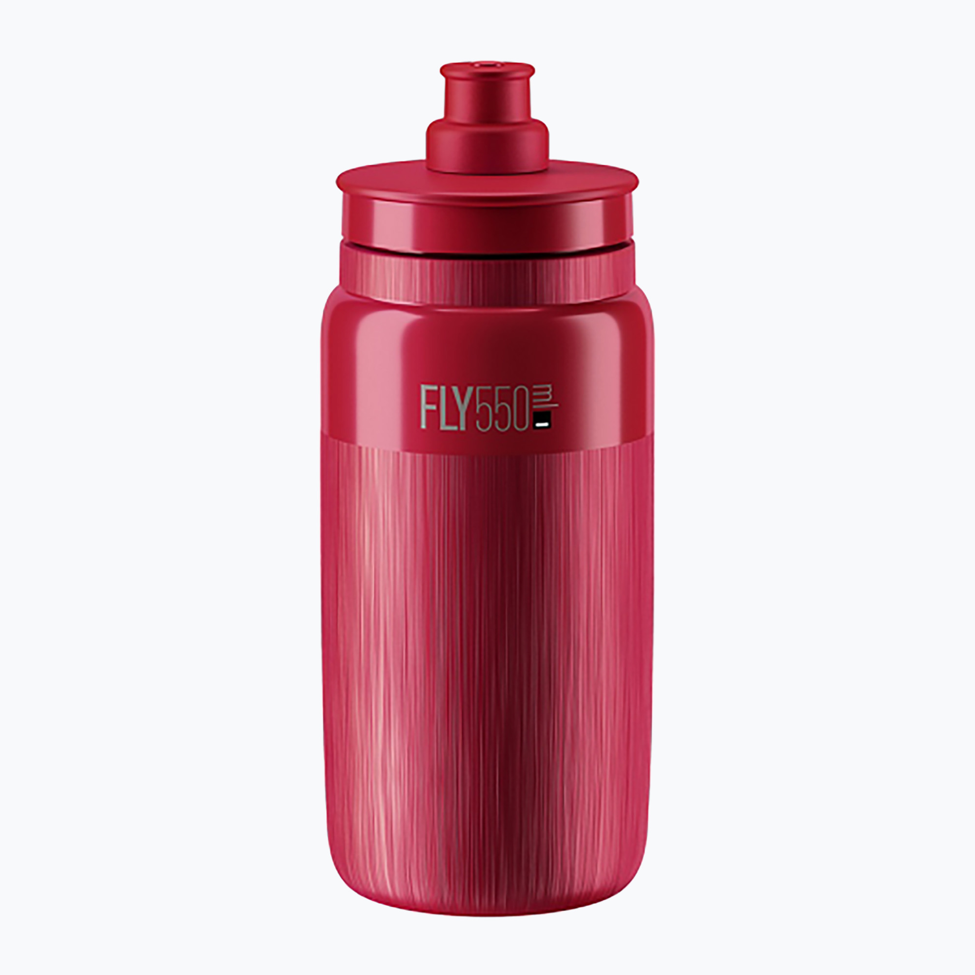 Bidon de biciletă Elite FLY Tex 550 ml amaranth/grey logo (FLY Tex EL01604893)