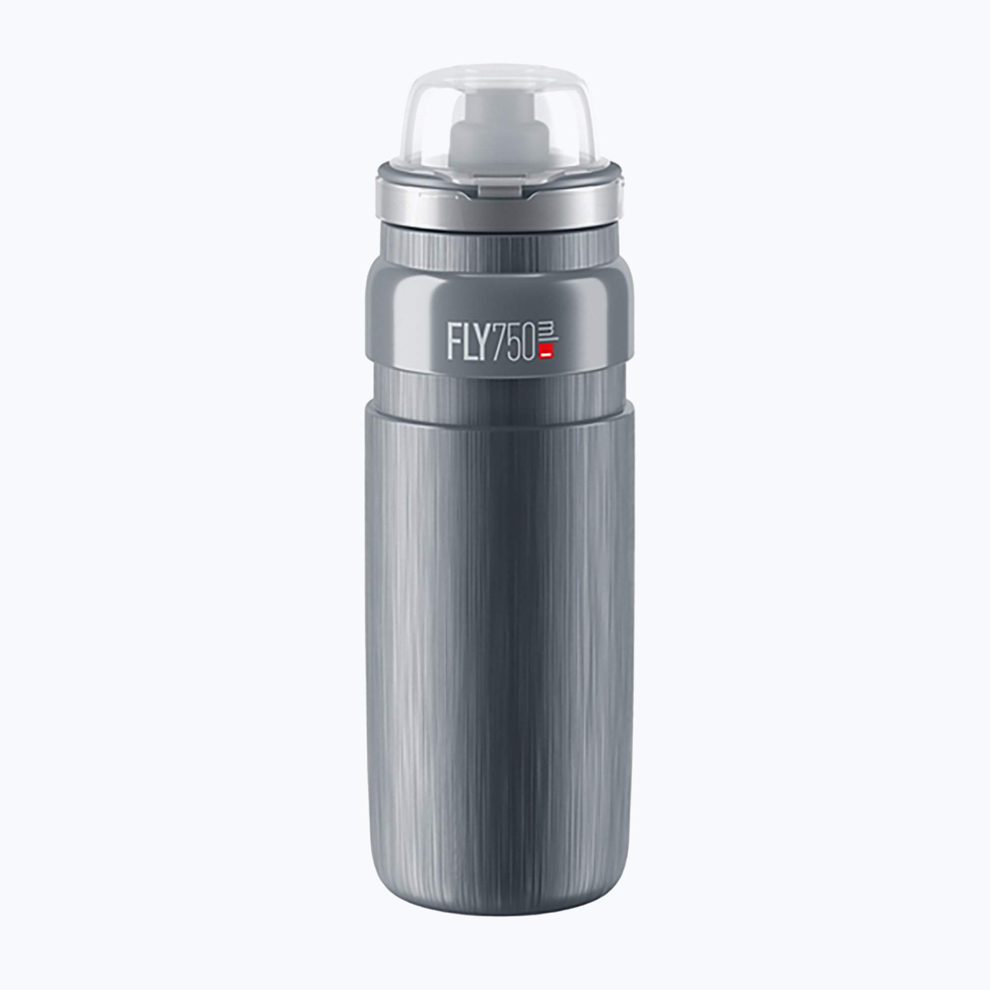 Sticlă Elite FLY Tex pentru biciclete MTB 750 ml gri/logo gri