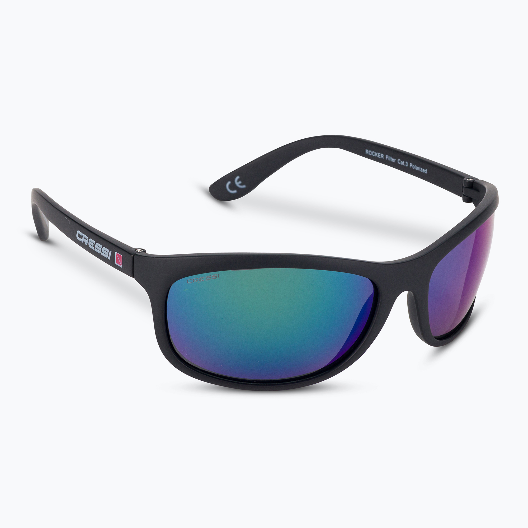 Ochelari de soare Cressi Rocker negru-verzi DB100012 (Rocker DB100012)