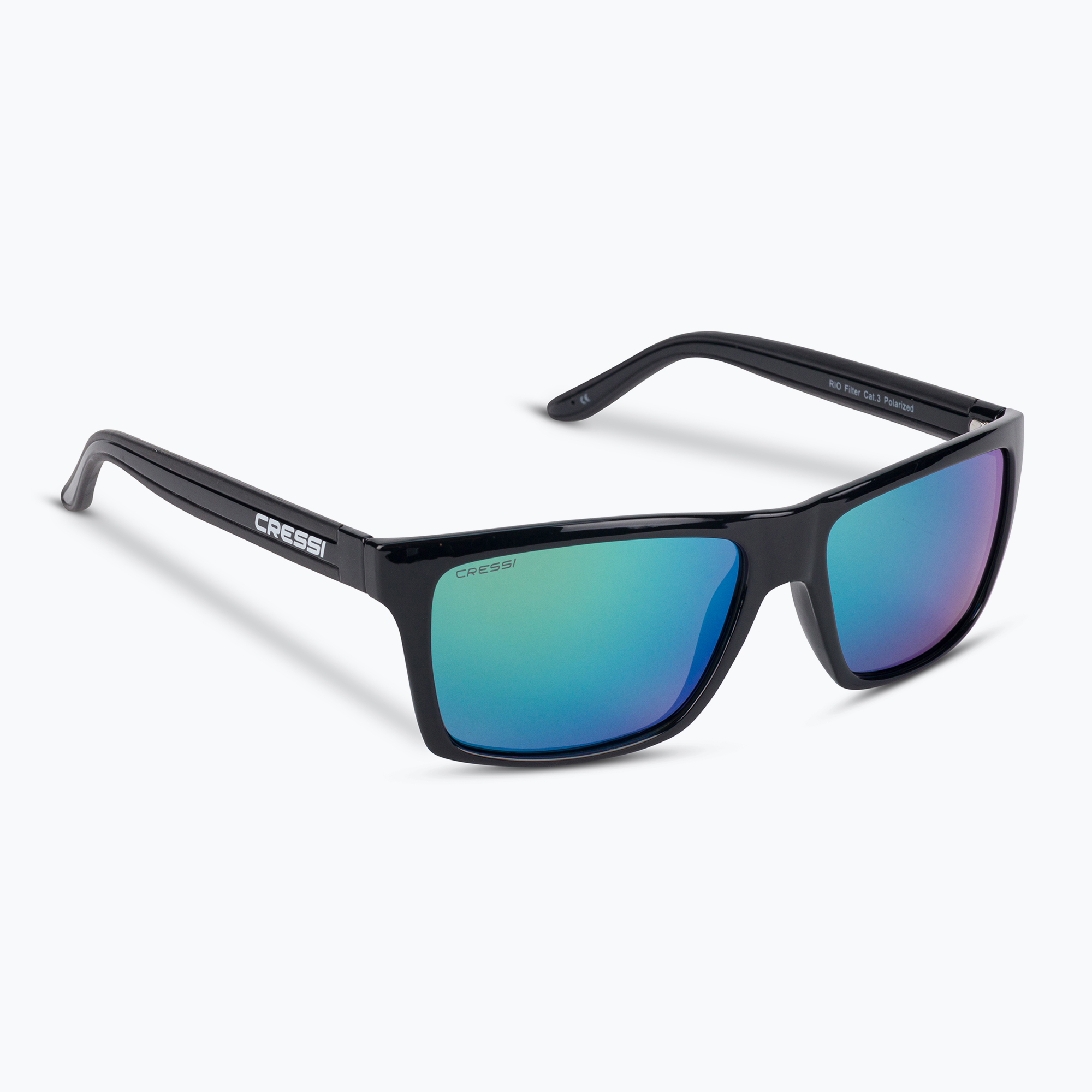 Ochelari de soare Cressi Rio negru-verzi XDB100112 (Rio XDB100112)