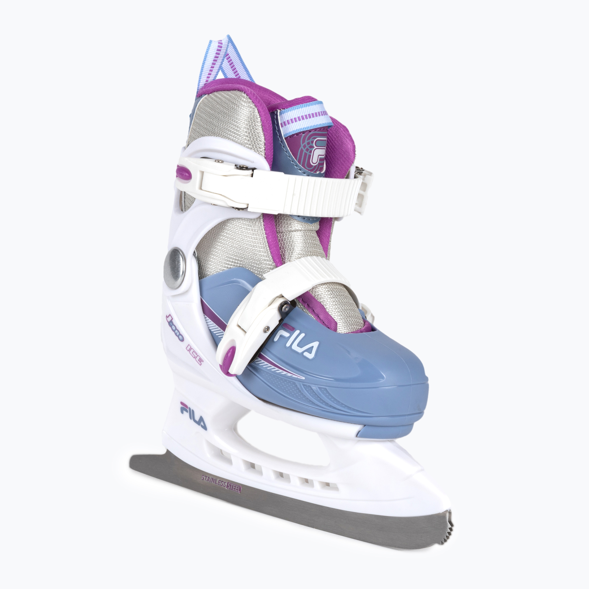 Patine pentru copii FILA J-One G HR white/light blue (J-One G HR 10417225350)
