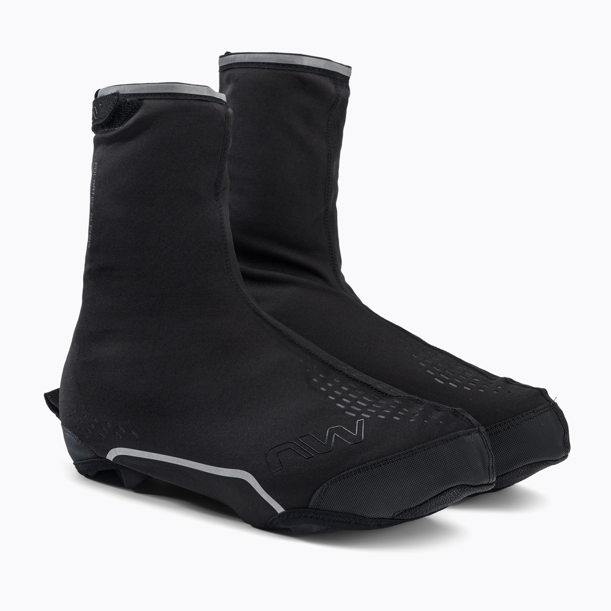 Protecții pentru încălțăminte de ciclism Northwave Fast Polar negre C89202358 (Fast Polar C89202358)