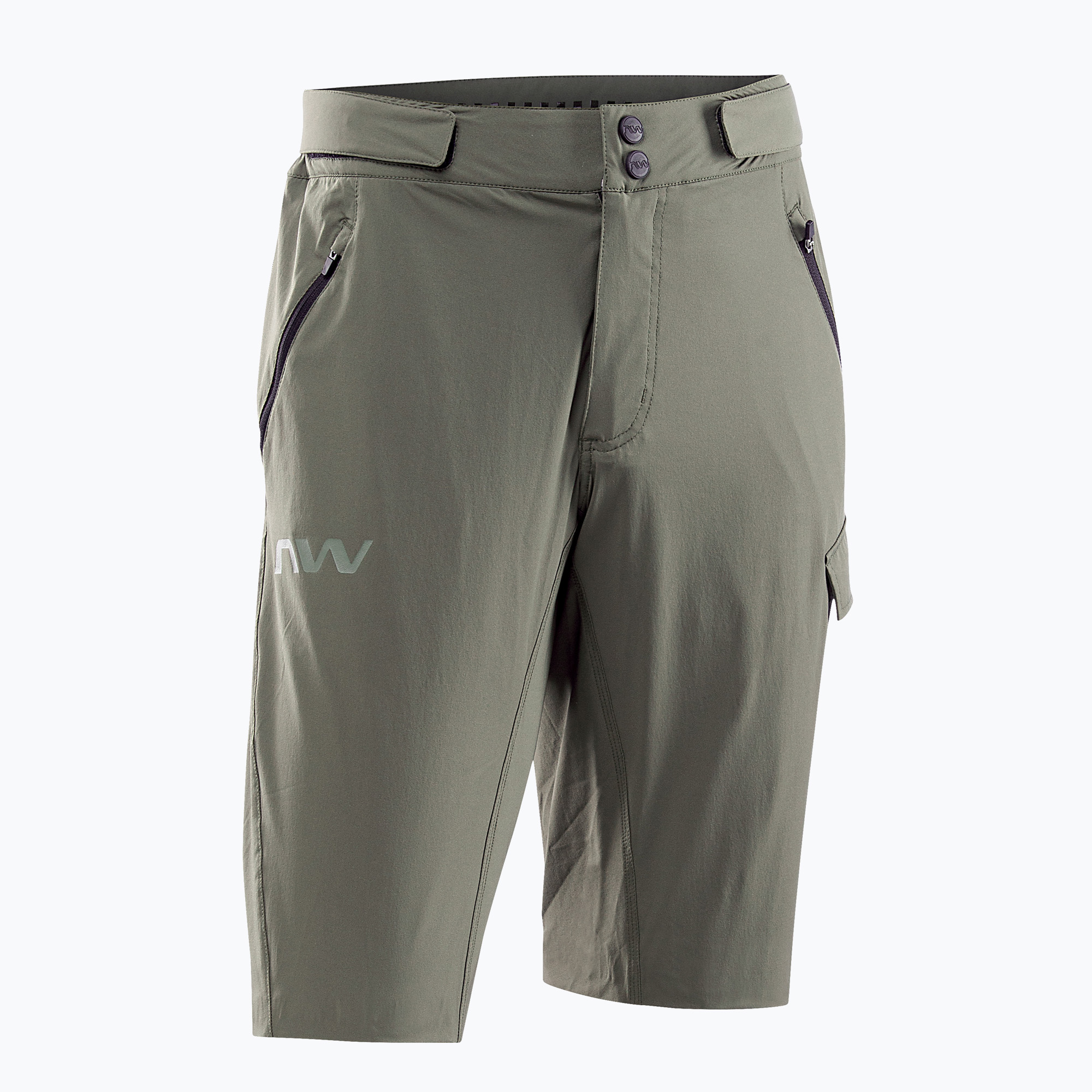 Northwave Escape Baggy pantaloni scurți de ciclism pentru bărbați verde 89221035