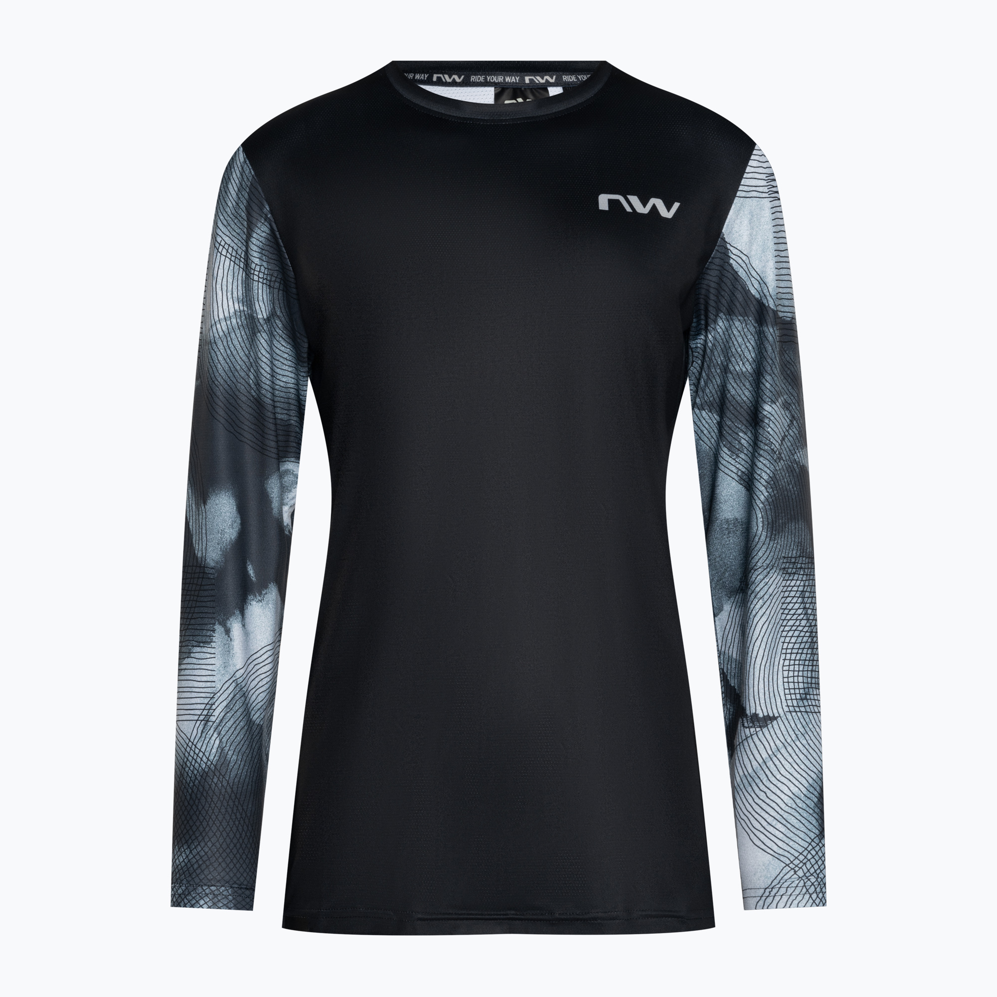 Tricou de ciclism pentru femei Northwave Xtrail negru 89231029 (Xtrail 89231029)