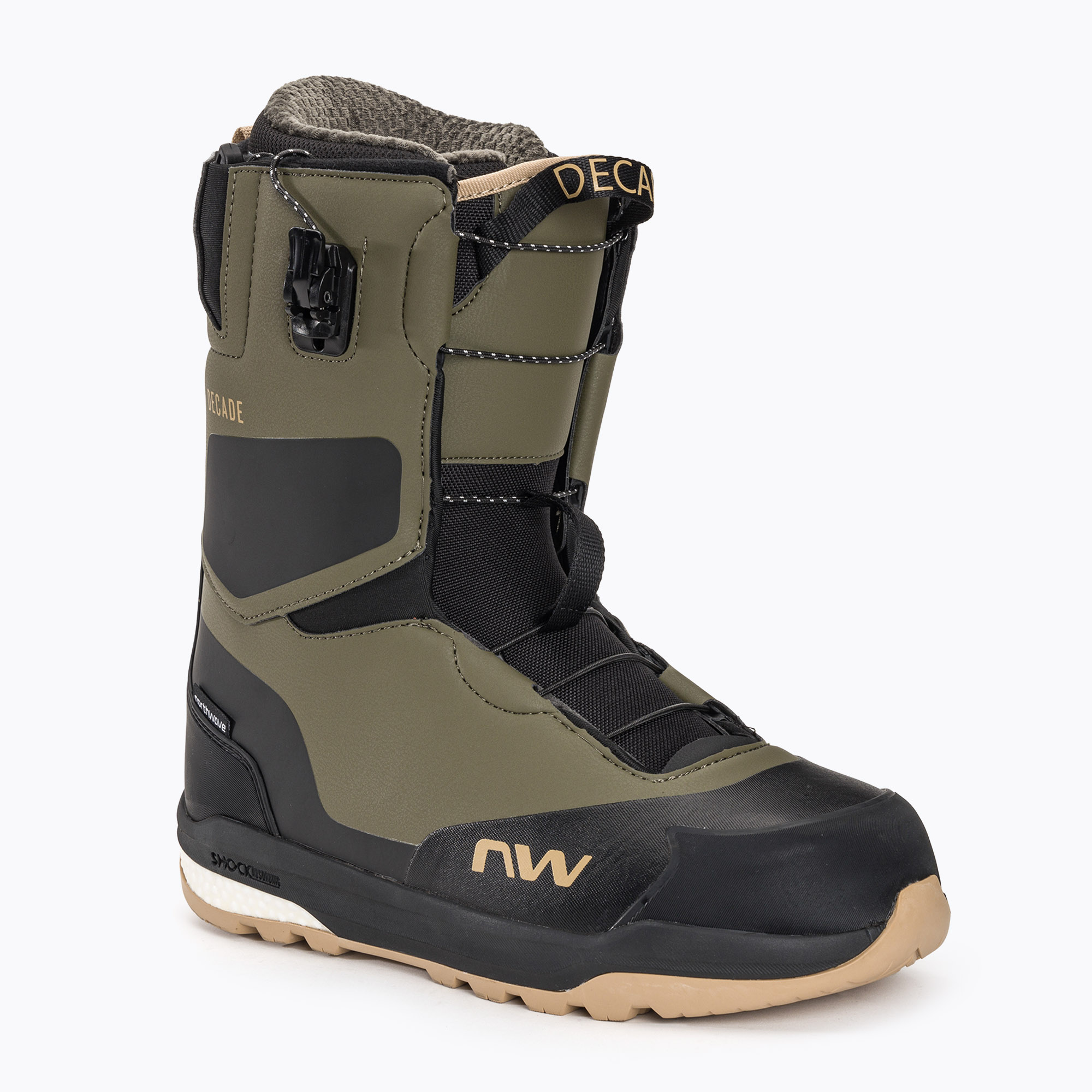 Încălțăminte de snowboard pentru bărbați Northwave Decade SLS green forest/black (Decade SLS 70220403)