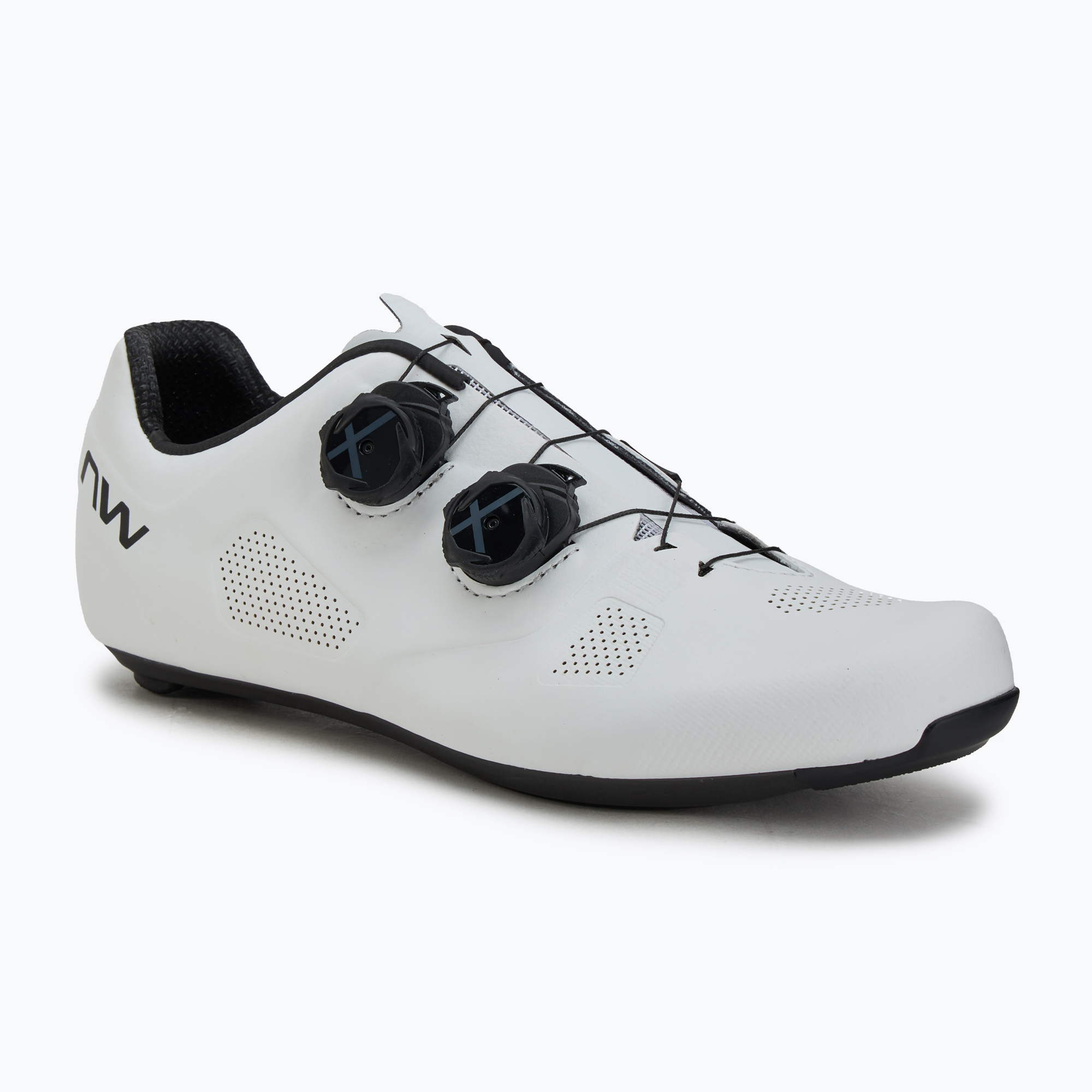 Încălțăminte de șosea pentru bărbați Northwave Revolution Wide white/black