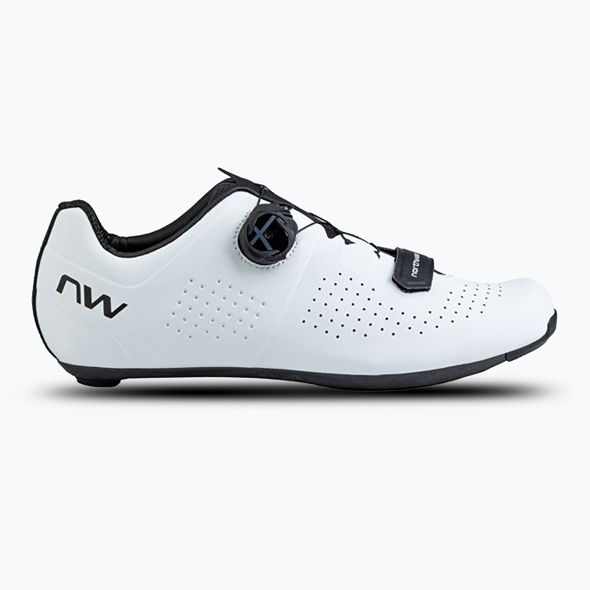 Încălțăminte de șosea pentru bărbați  Northwave Storm Carbon white/black (Storm Carbon 80251042)