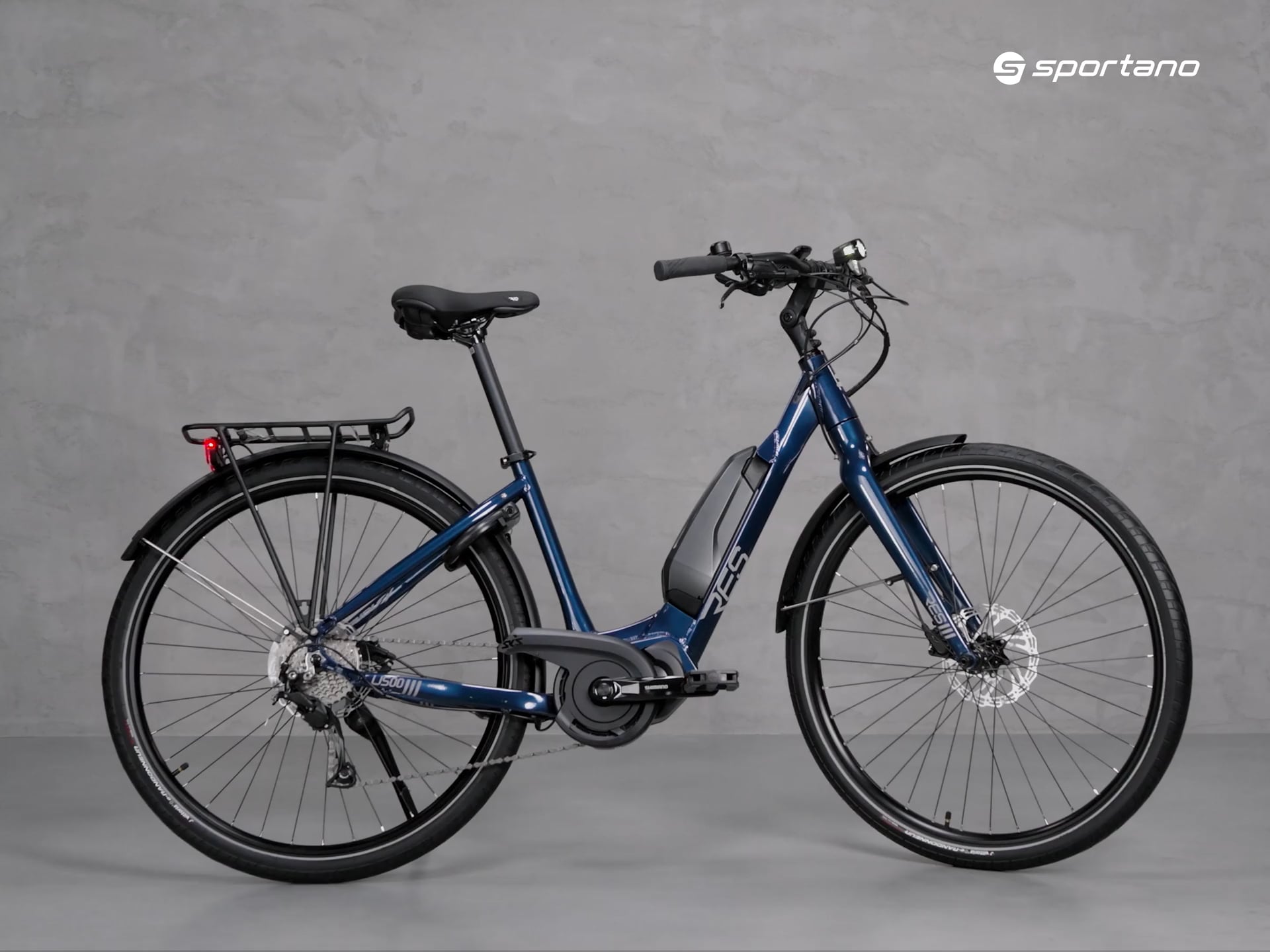 Bicicleta electrică pentru femei Ridley RES U500 U50-01Cs albastru SBIU5WRID001