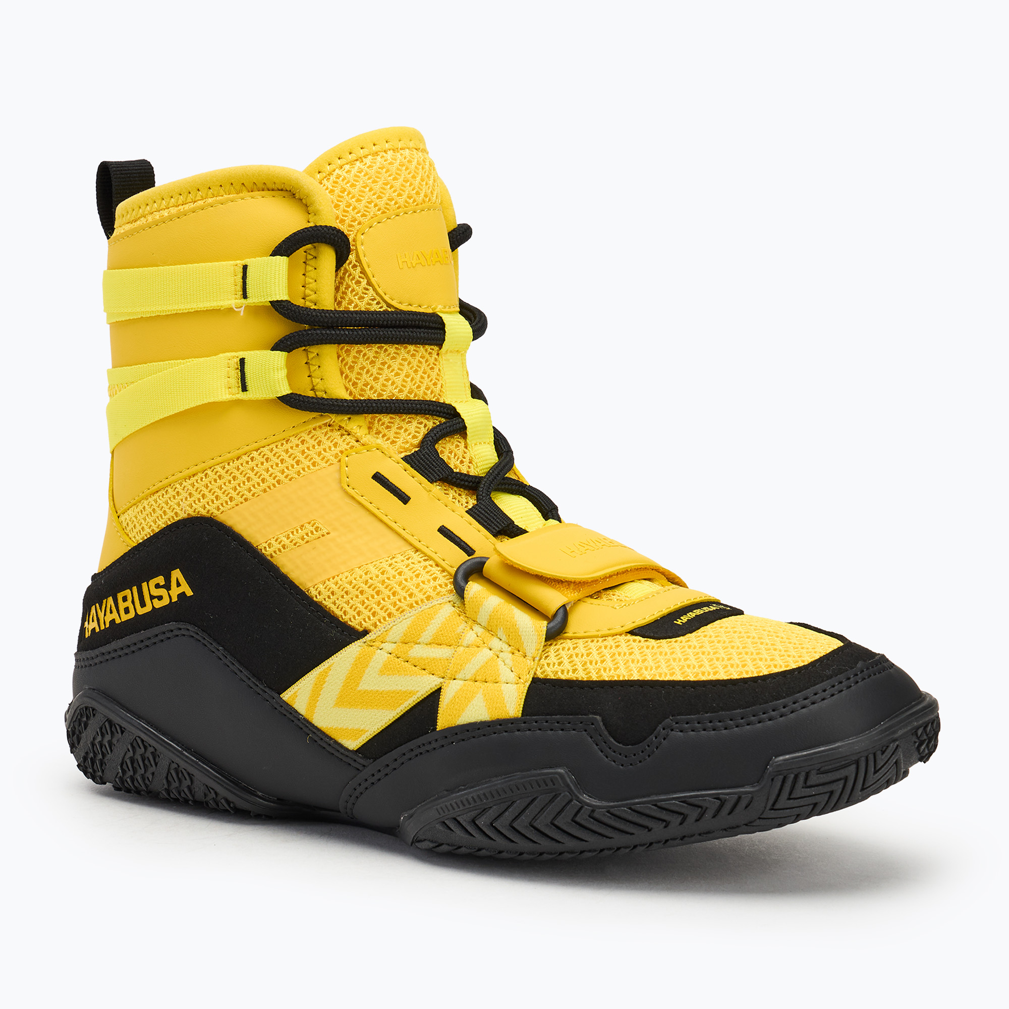 Încălțăminte de box pentru bărbați Hayabusa Strike Boxing yellow (Strike Boxing SBS-Y)