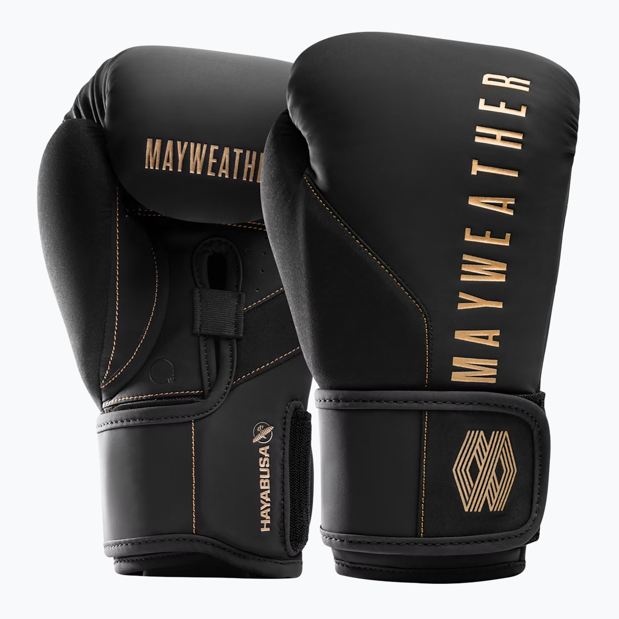 Mănuși de box  Hayabusa Mayweather Champ black/gold (Mayweather Champ MWCHPBG-BKGD-10)