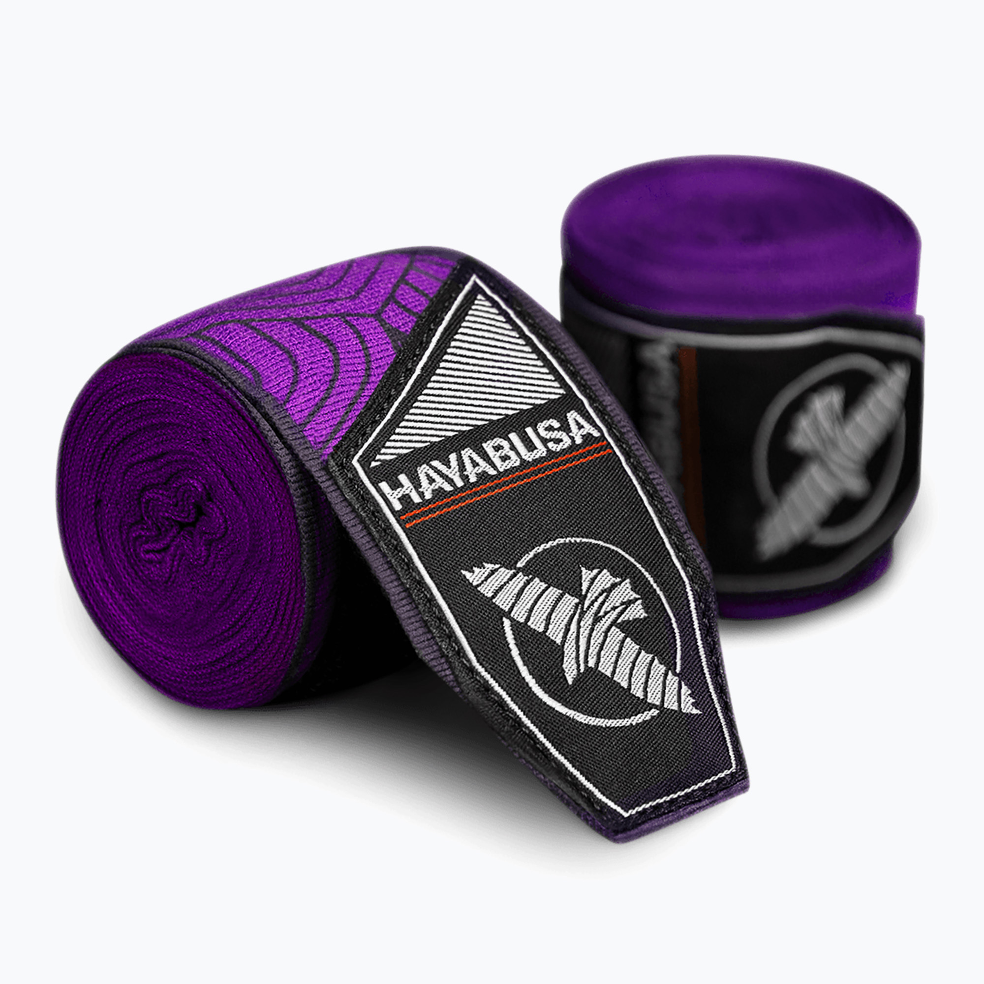 Bandaje de box Hayabusa Perfect Stretch Printed 450 cm purple lotus (Perfect Stretch Printed PSPHW-PL)