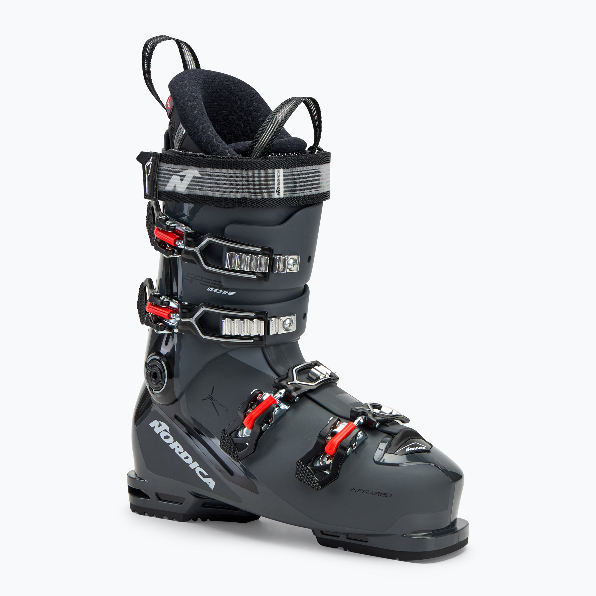 Încălțăminte de schi pentru bărbați Nordica Speedmachine 3 90 anthracite/black/red (Speedmachine 3 90 050G3000M99)