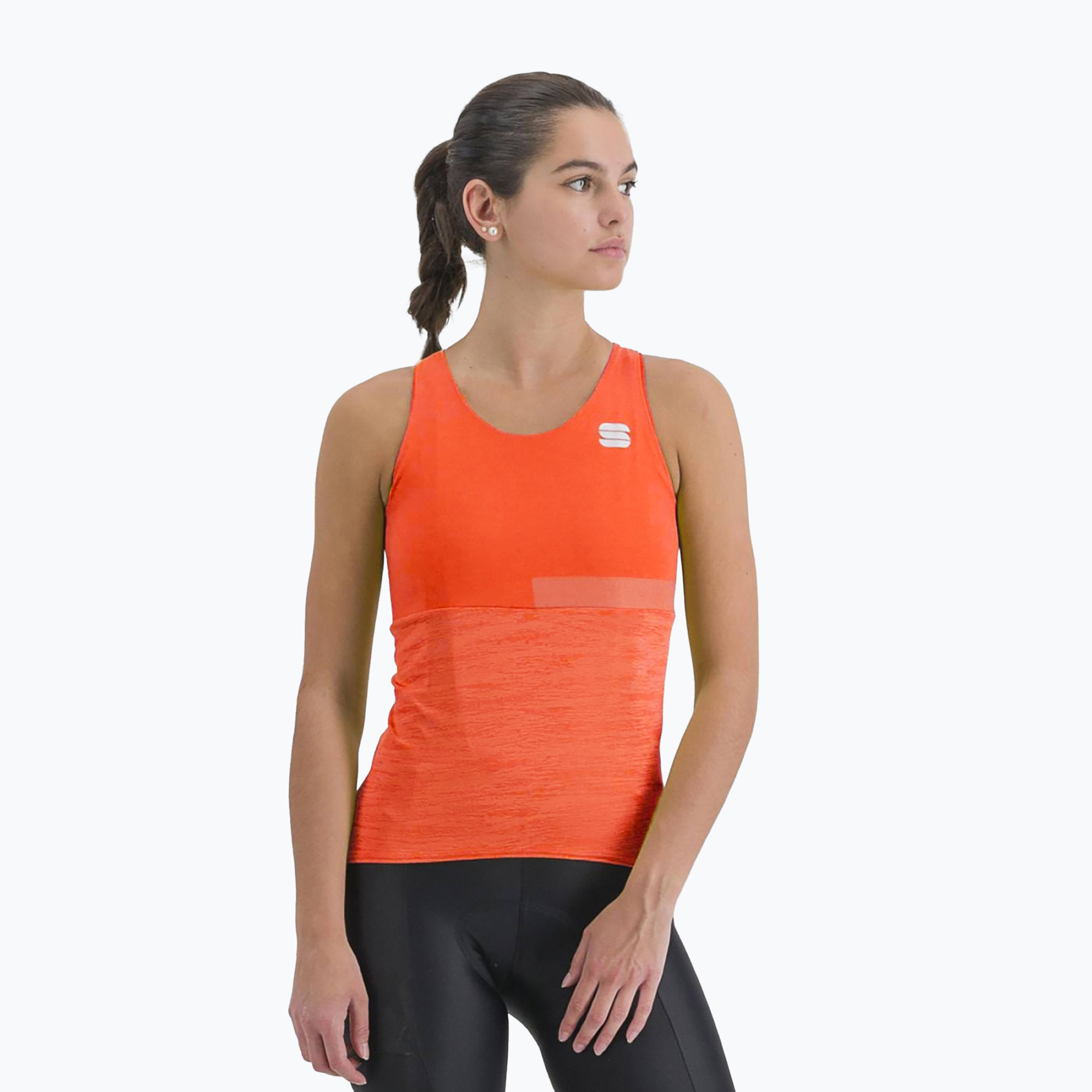 Tricou de ciclism pentru femei Sportful Giara Top portocaliu 1121028.117