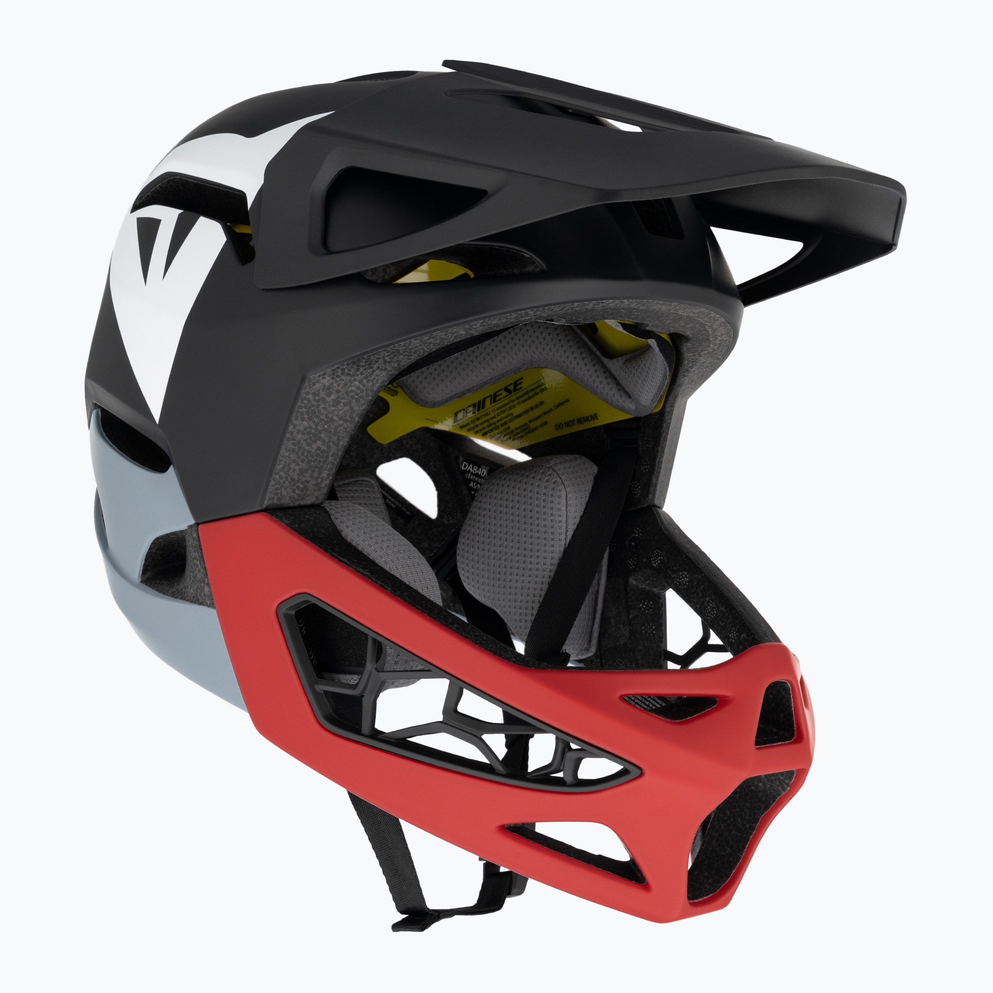 Cască de bicicletă Dainese Linea 01 Mips Evo mono negru mat/roșu/negru Nardo