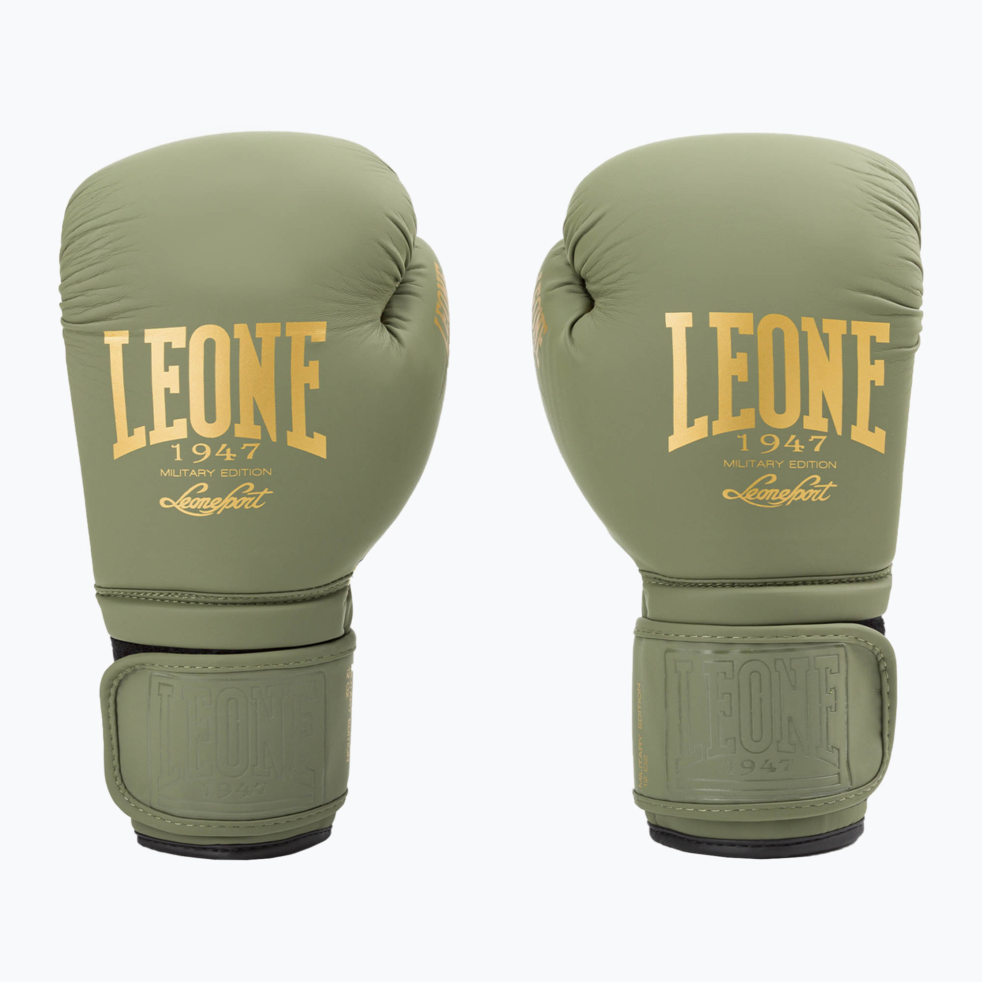 Mănuși de box Leone 1947 Military Green verde GN059G (Military Green GN059G)