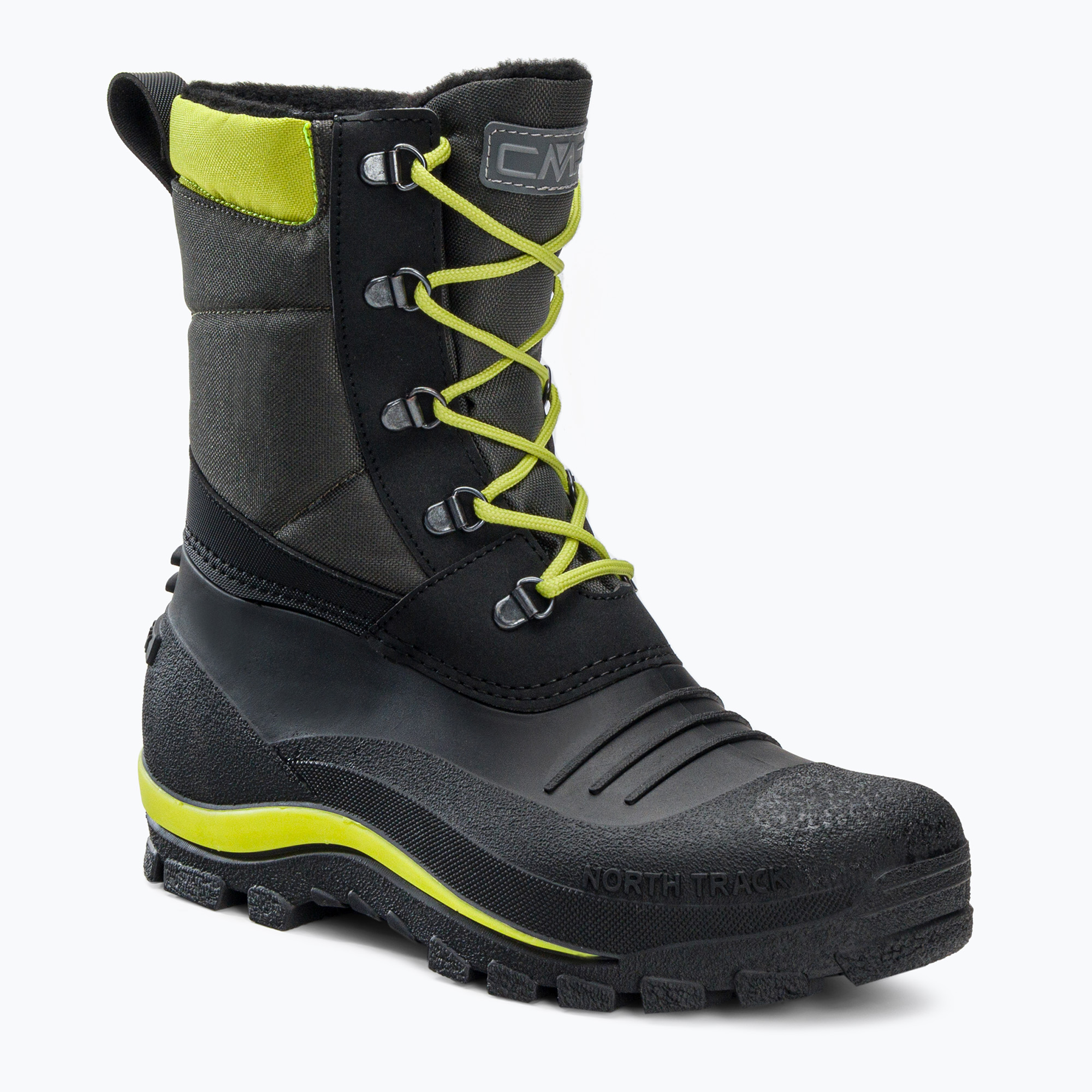 CMP Khalto Cizme de zăpadă pentru copii cizme de trekking gri-verde 30Q4684 (Khalto Snowboots 30Q4684/F977)