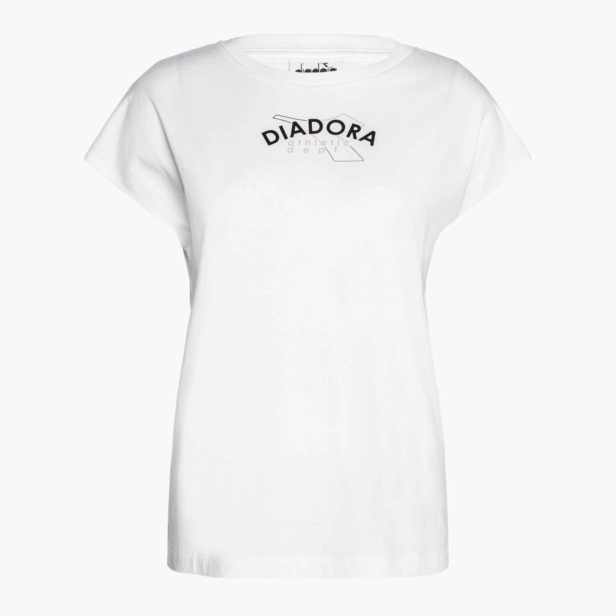 Tricou pentru femei Diadora Athletic Dept. bianco ottico (SS Athletic Dept. 102.180427)