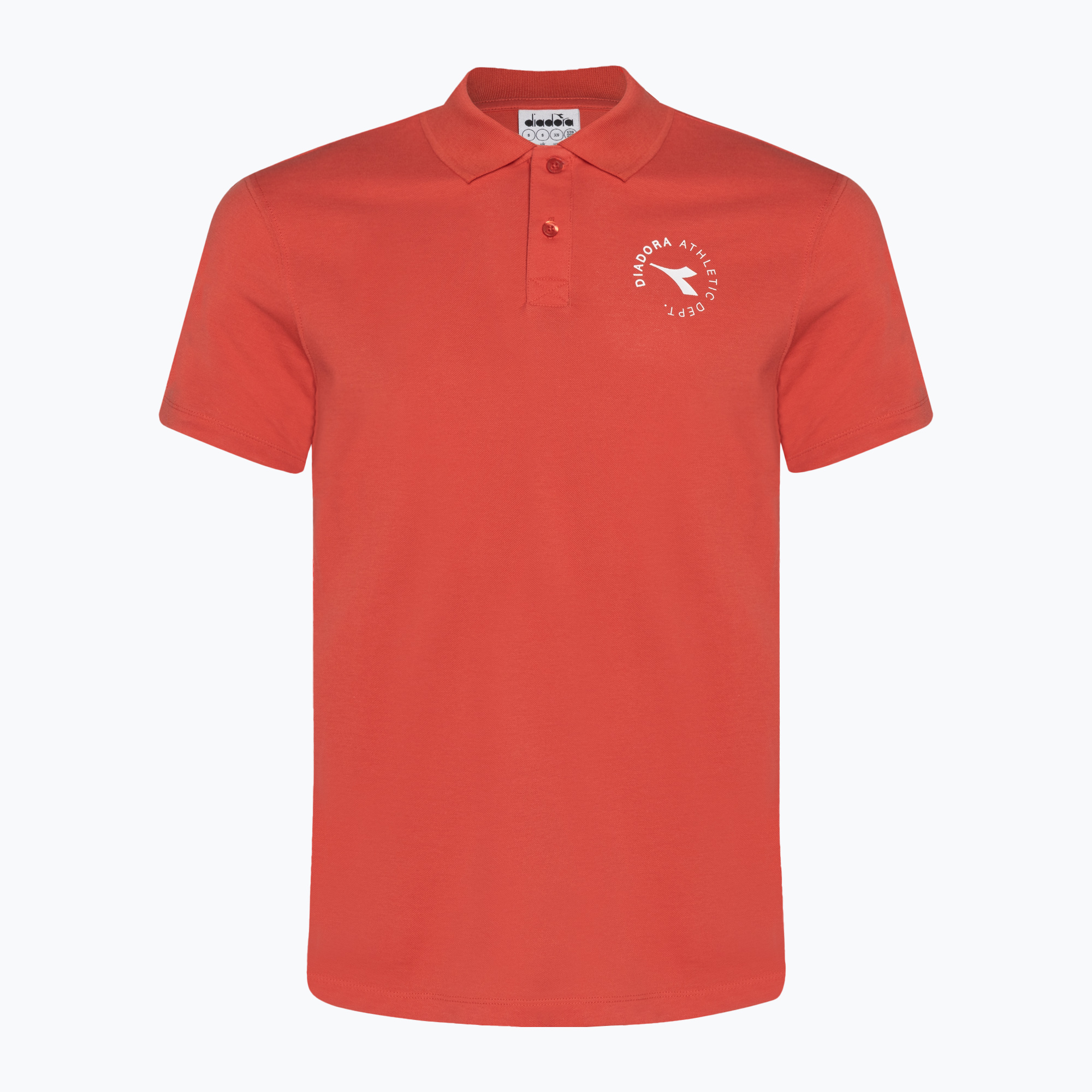 Tricou polo pentru bărbați Diadora Essential Sport rosso cayenne (Polo Ss Essential Sport 102.180395)