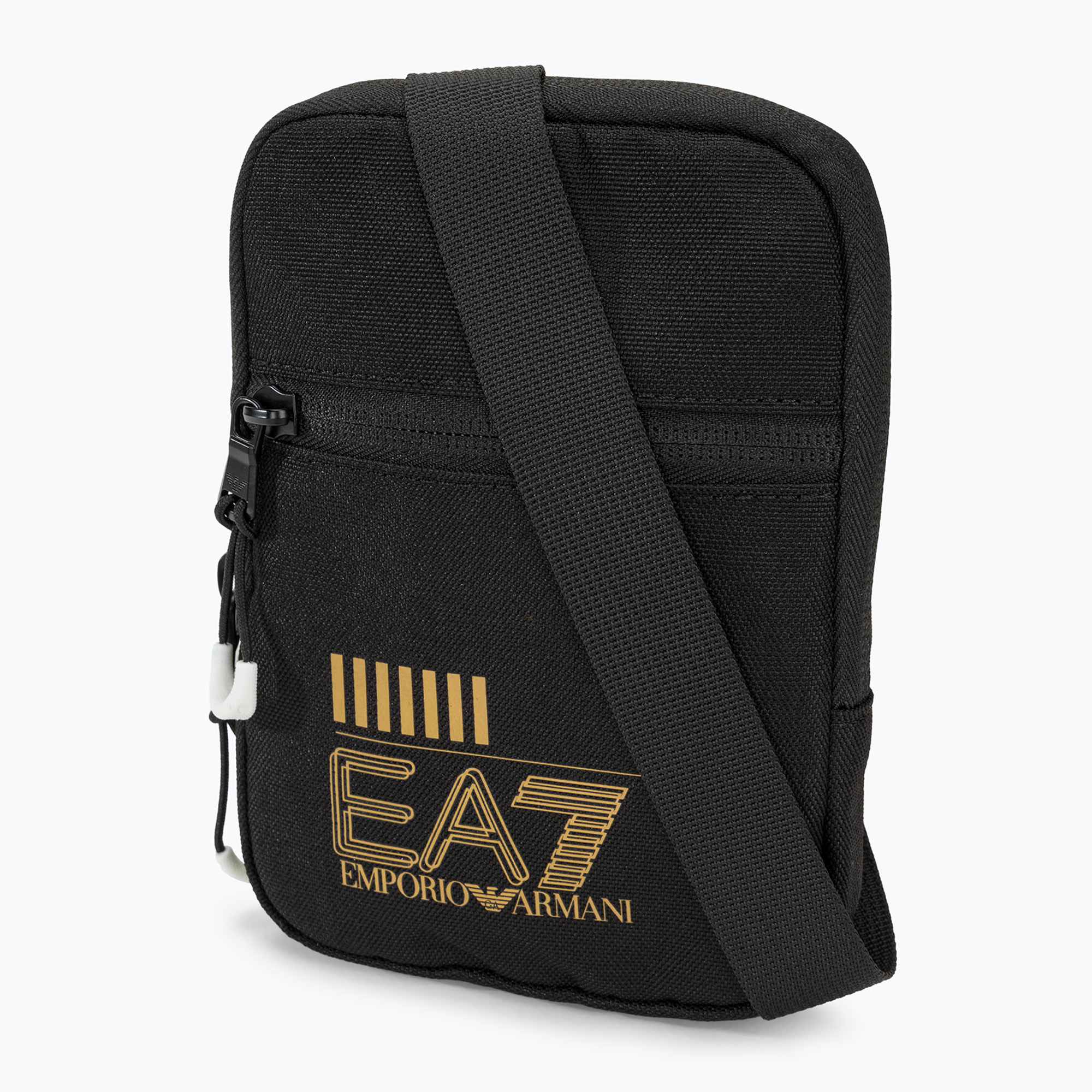 Borsetă EA7 Emporio Armani Train Core Mini black/gold logo (Train Core Mini 245080-CC940-26121)