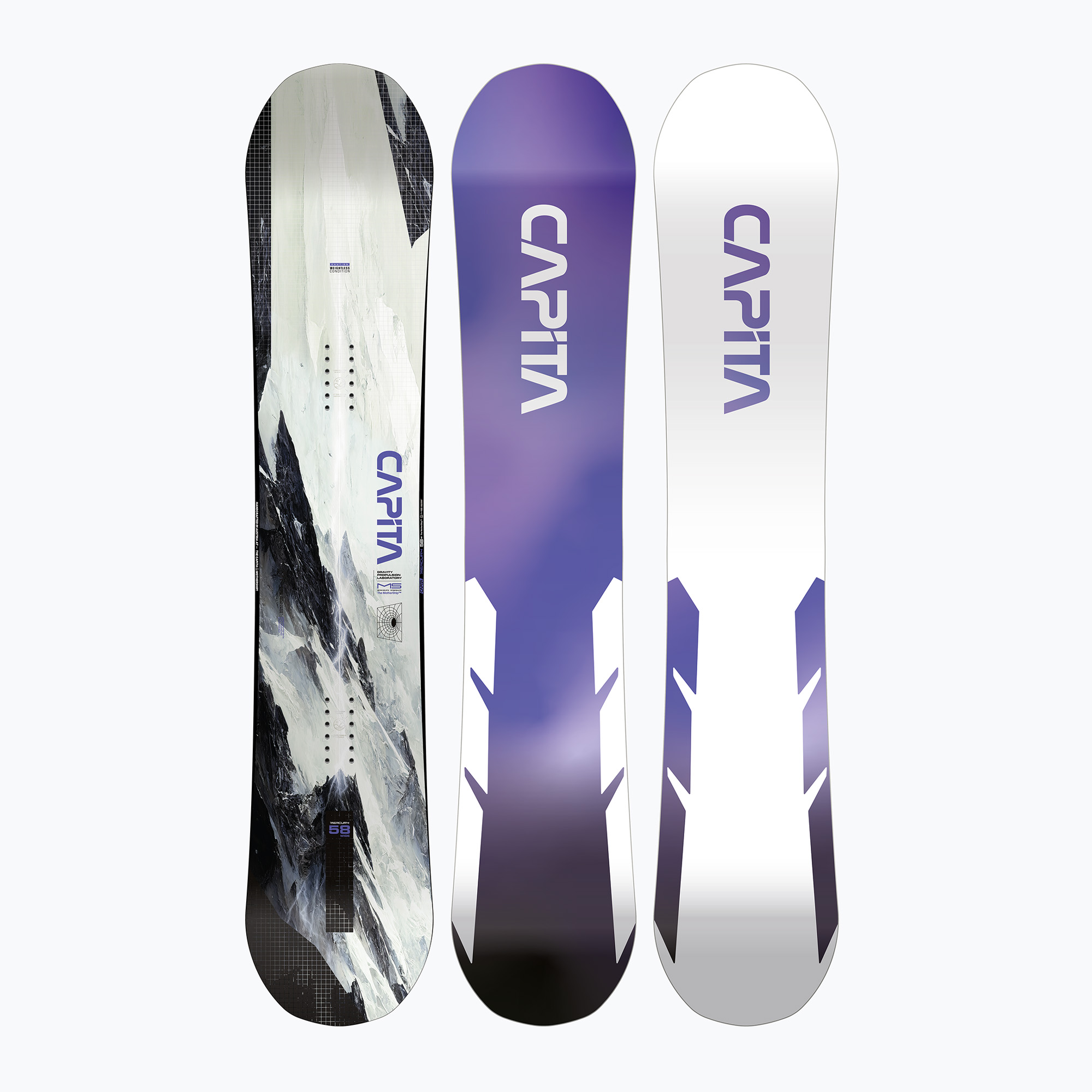 Placă de snowboard pentru bărbați CAPiTA Mercury Wide '25