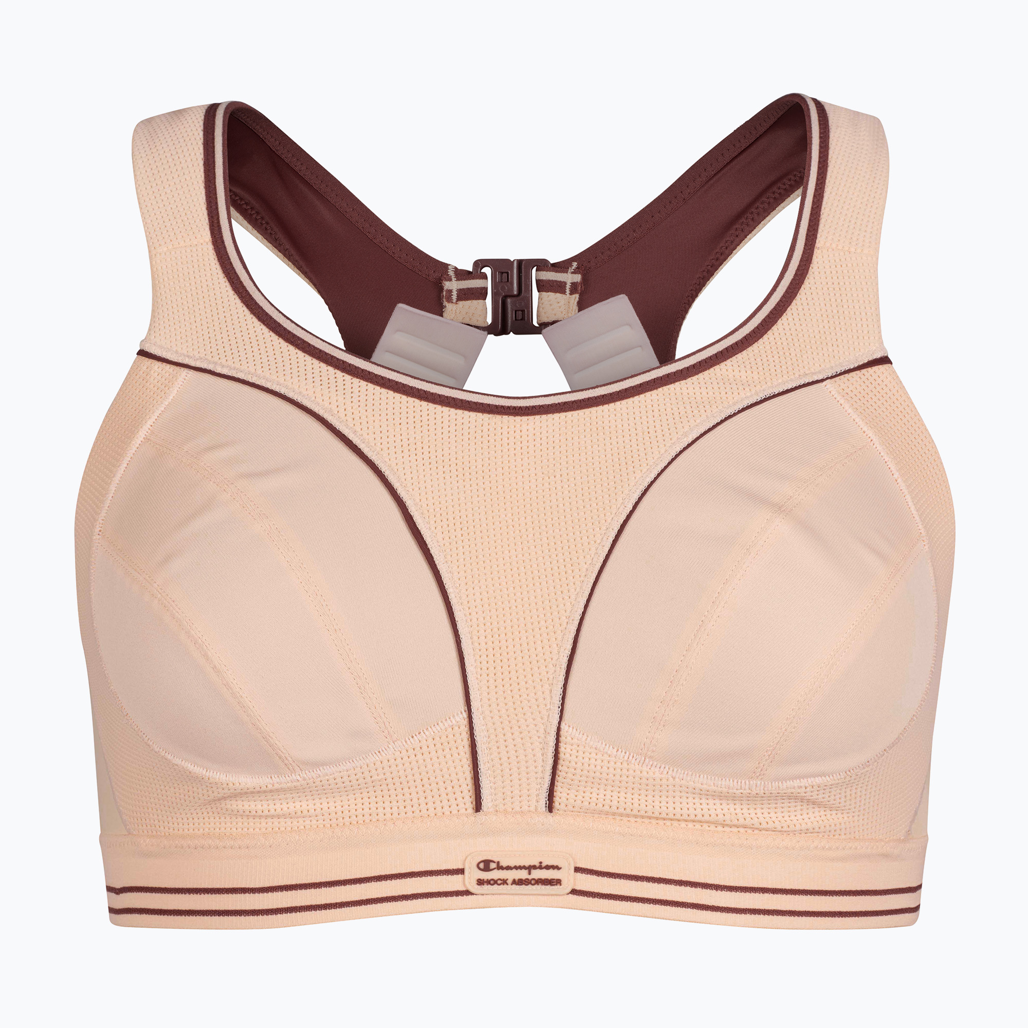 Sutien de antrenament  Shock Absorber Ultimate Run Bra pink glow (Ultimate Run Bra U10046)