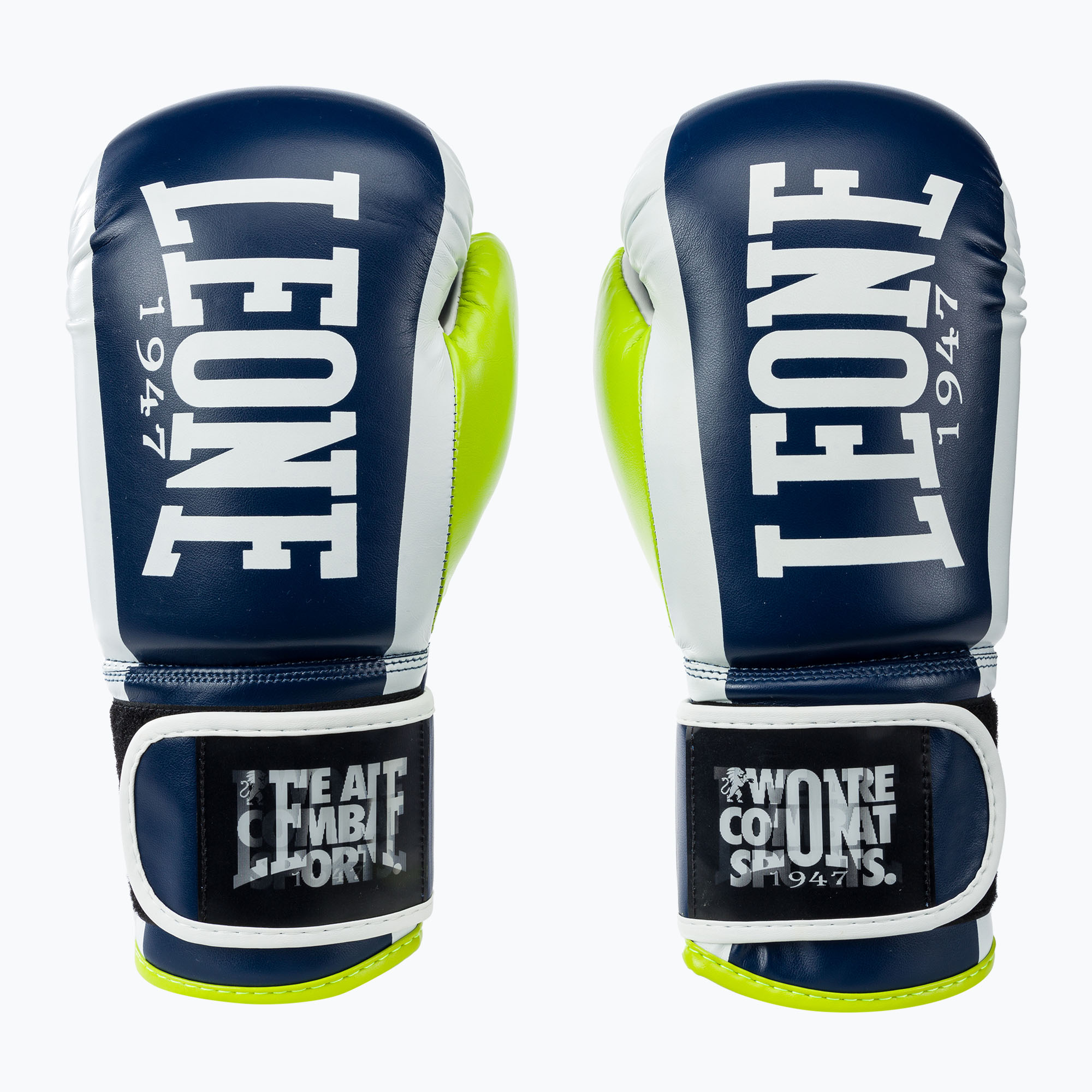 Mănuși de box LEONE 1947 Logo Wacs Boxing blue