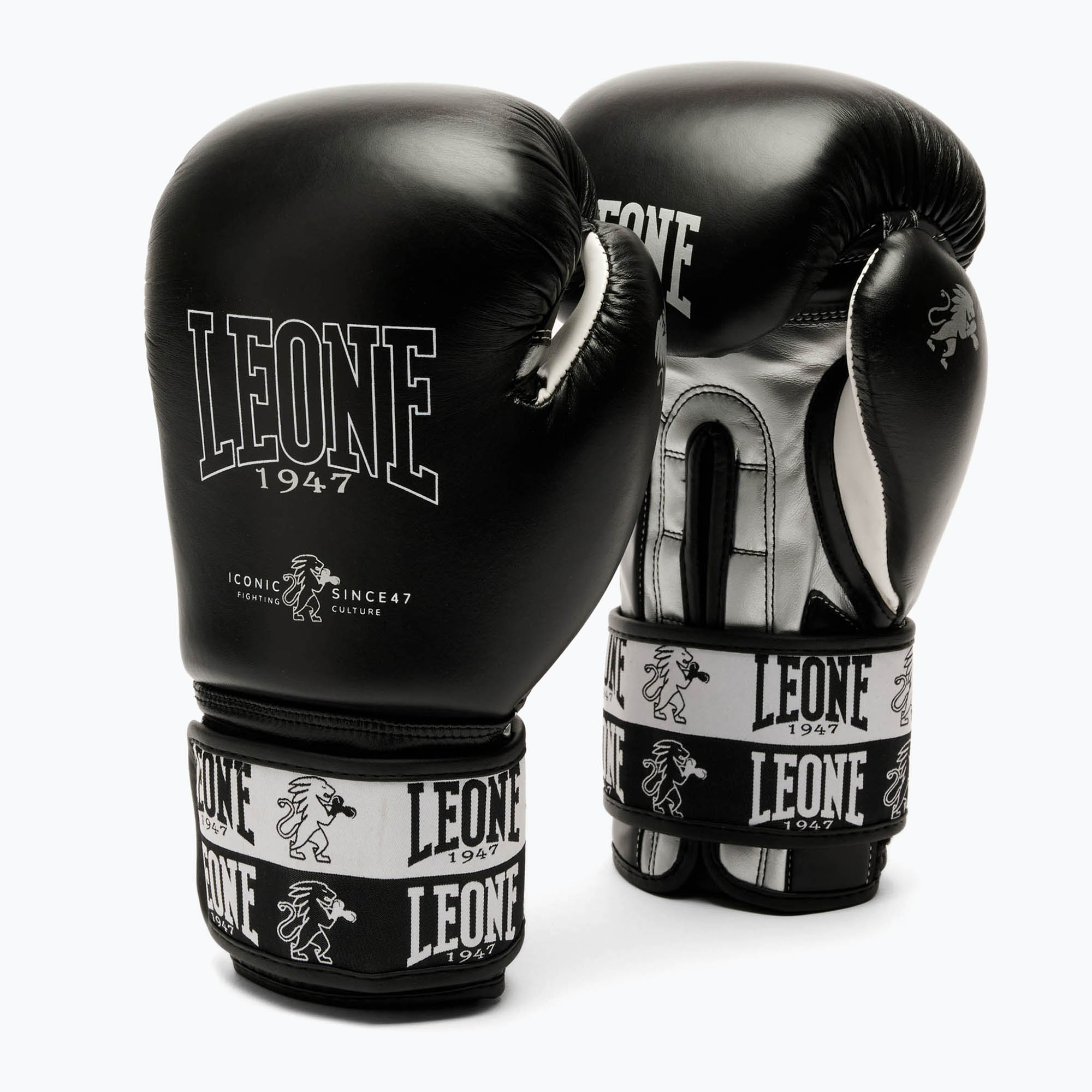 Mănuși de box LEONE 1947 Iconic black (Iconic GN208)