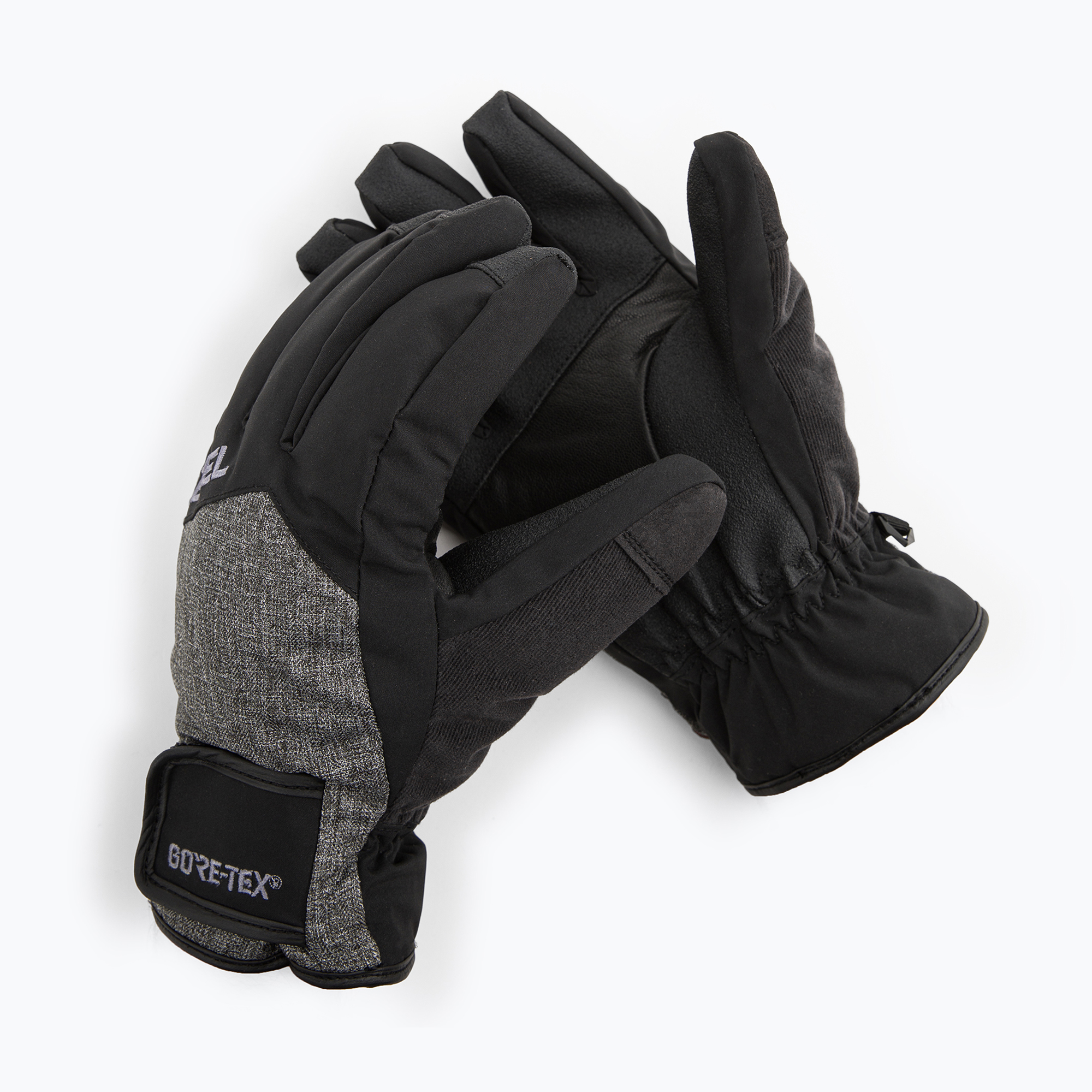 Mănuși de schi pentru bărbați Level Rescue Gore Tex negru 1109