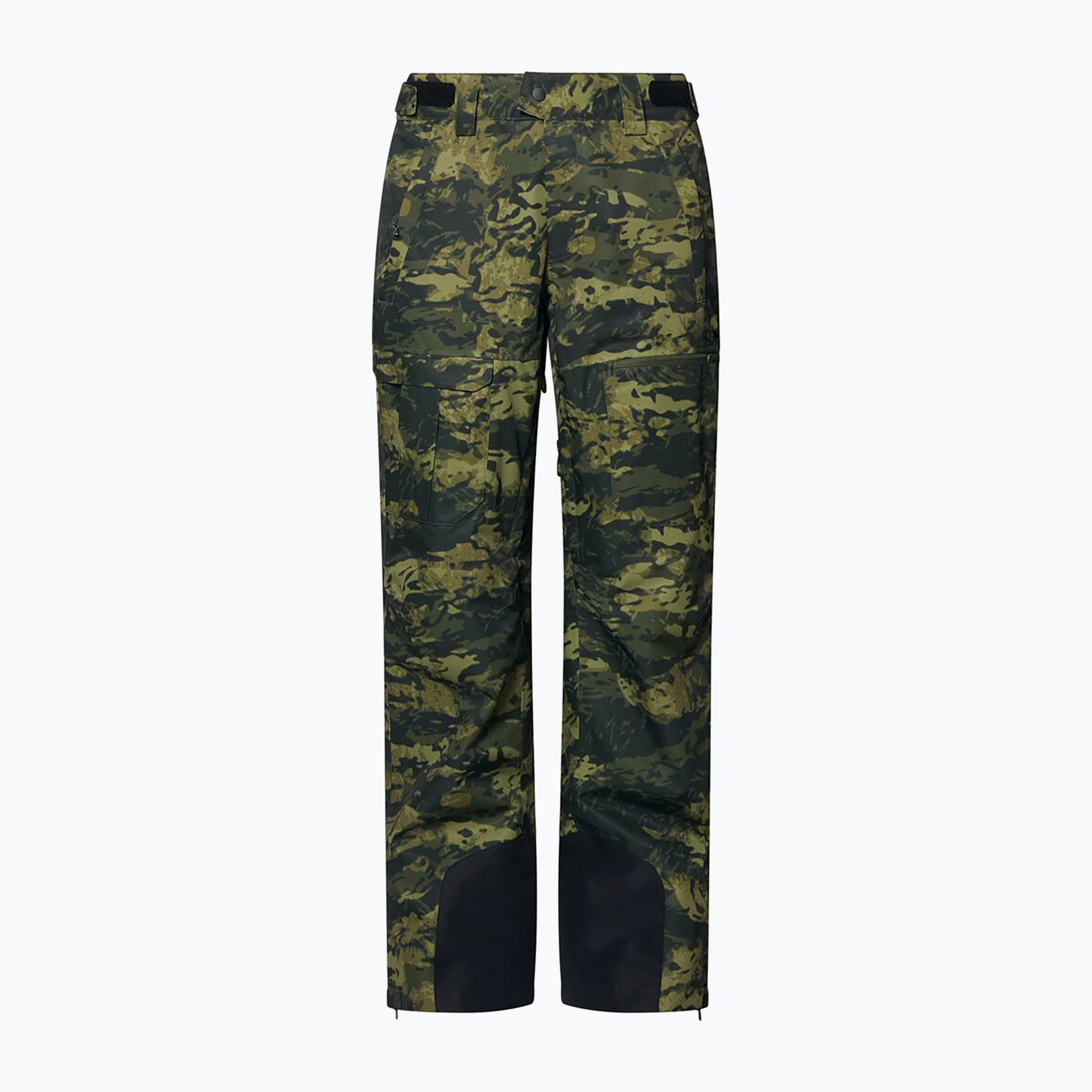 Pantaloni de schi pentru bărbați Oakley Divisional Cargo Shell Pant tiger camo green (Divisional Cargo Shell Pant FOA404738)