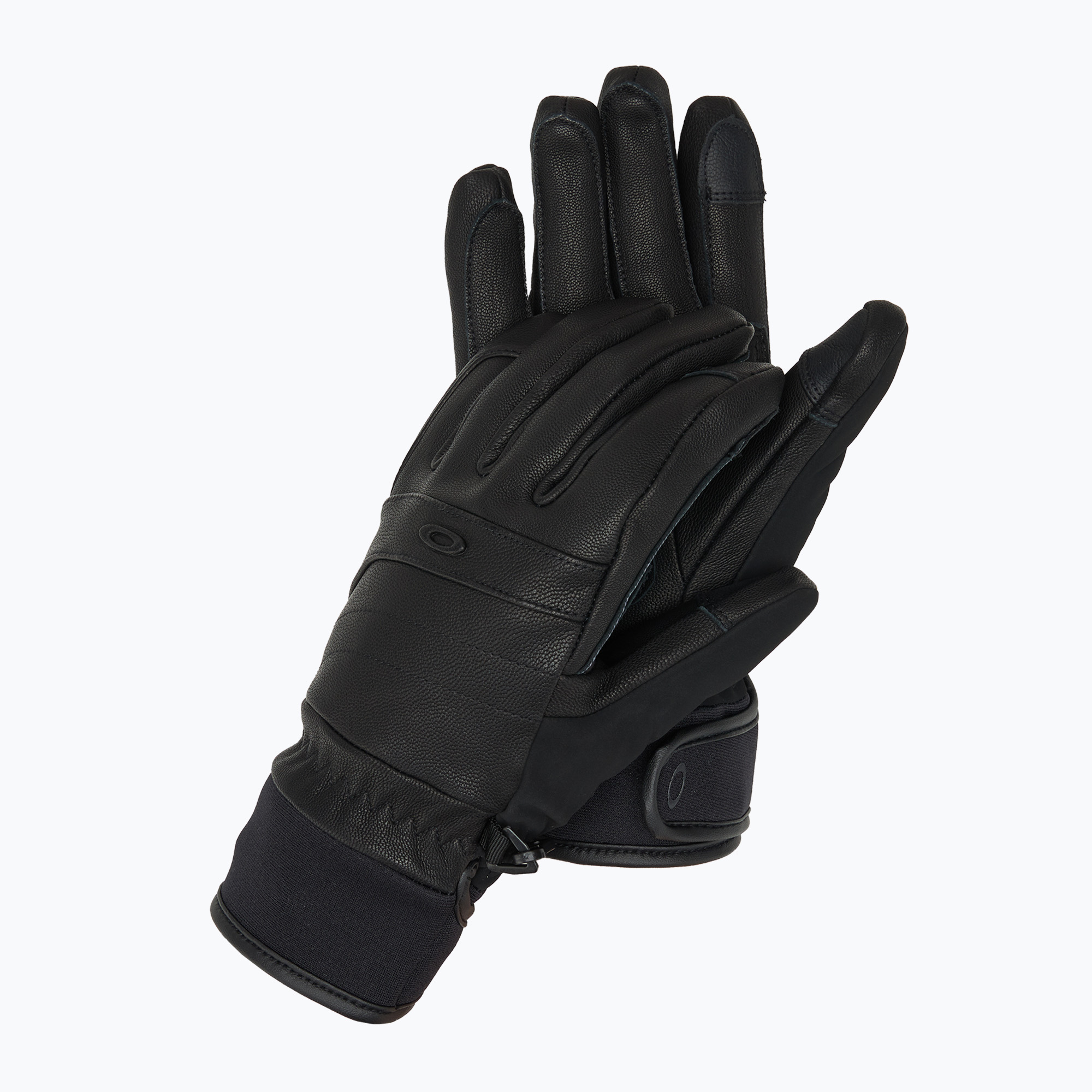 Mănuși de schi pentru femei Oakley W. Peak Leather blackout (W. Peak Leather FOS800047)