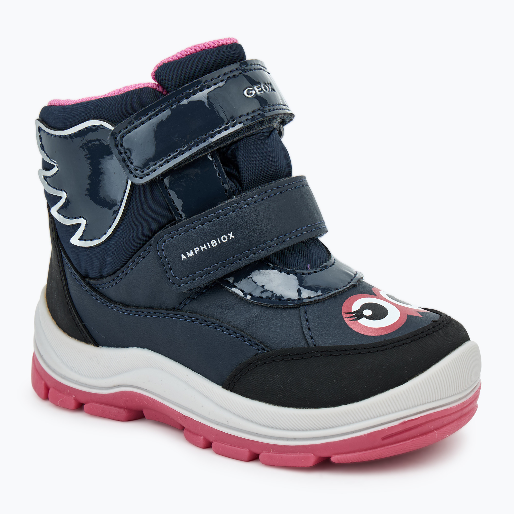 Încălțăminte pentru copii Geox Flantil ABX navy/fuchsia (Flantil ABX B463WA054FUC4268)
