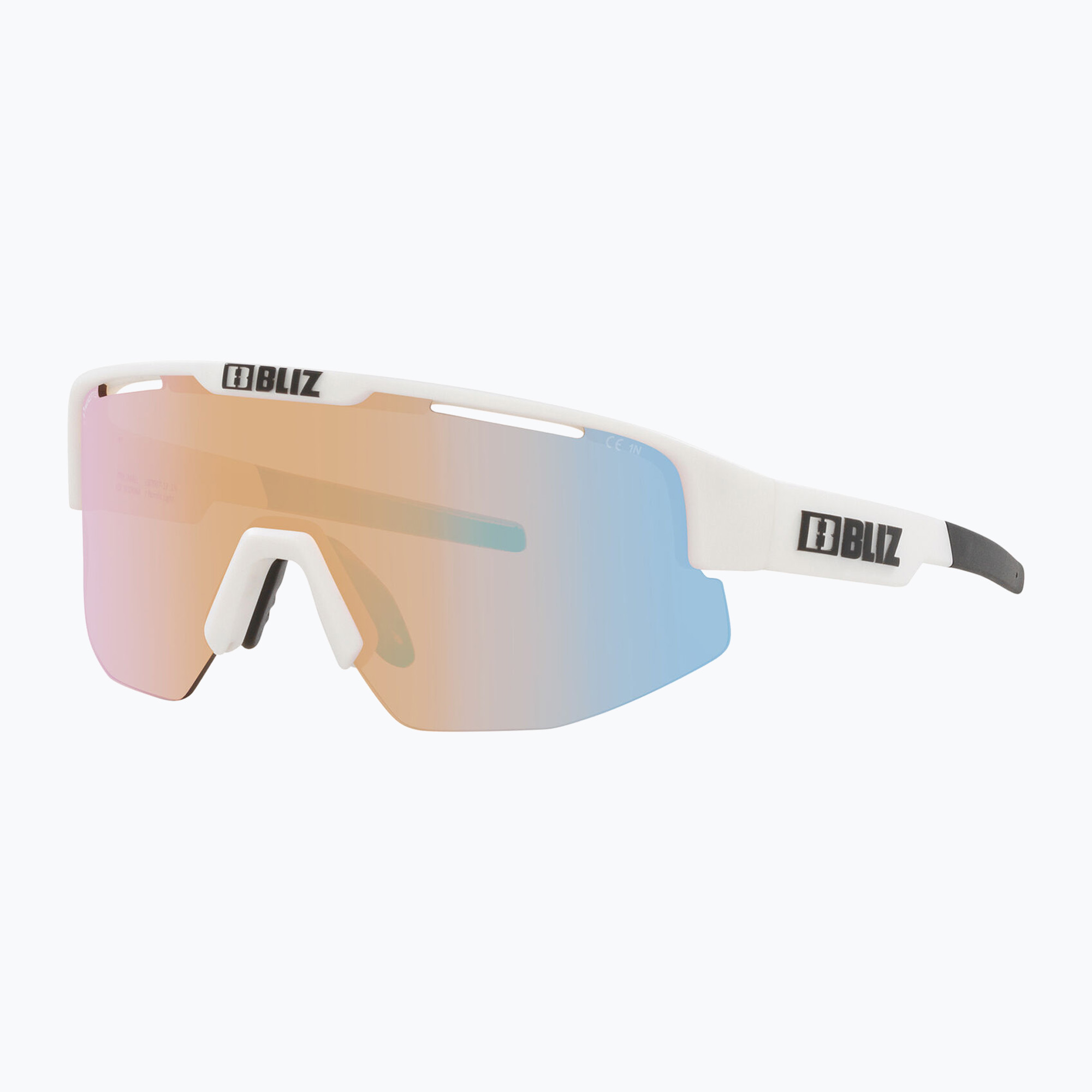 20% mai ieftin.  Ochelari de soare Bliz Matrix Small Nano Optics Nordic Light matt white/coral/orange blue