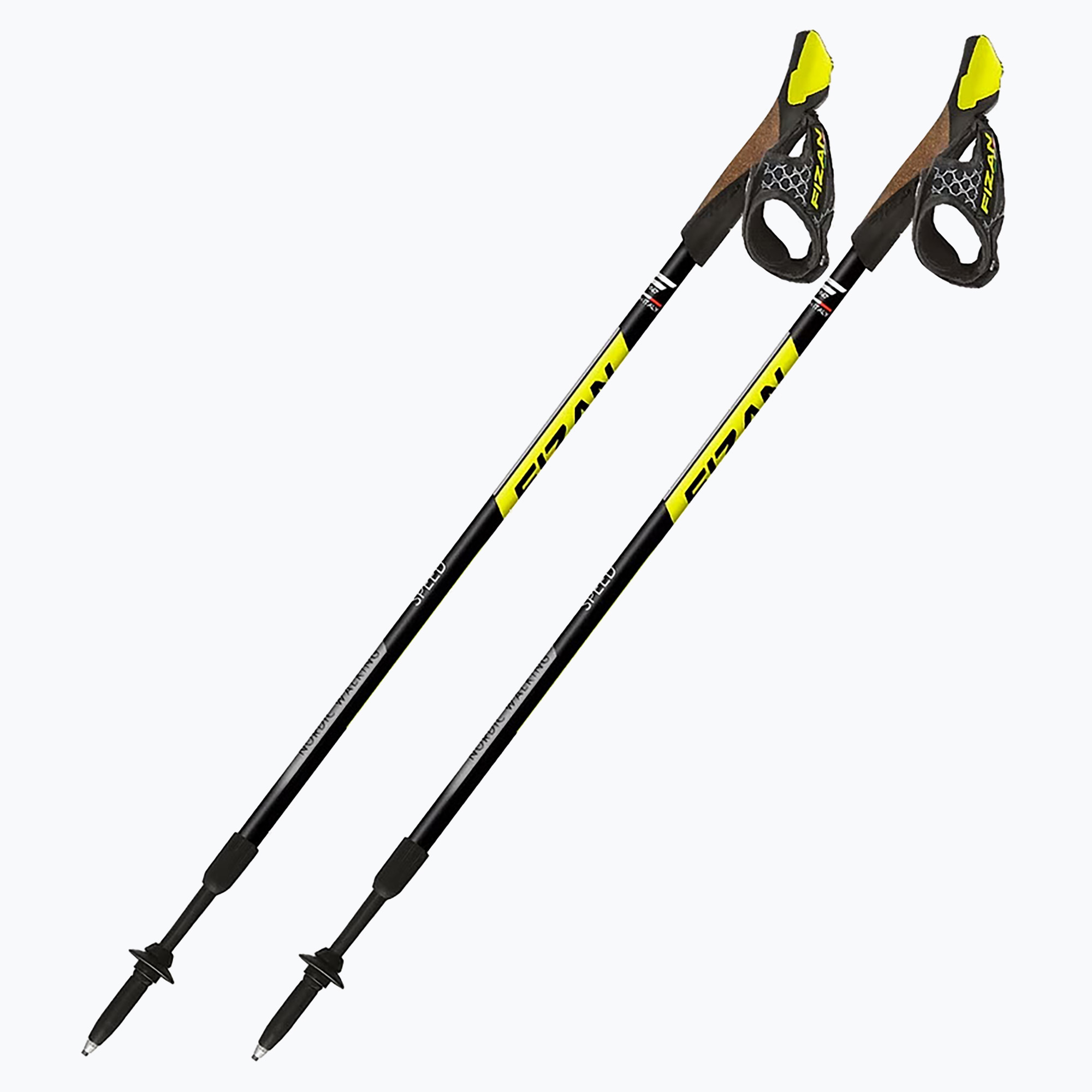 Bețe de nordic walking Fizan Speed yellow