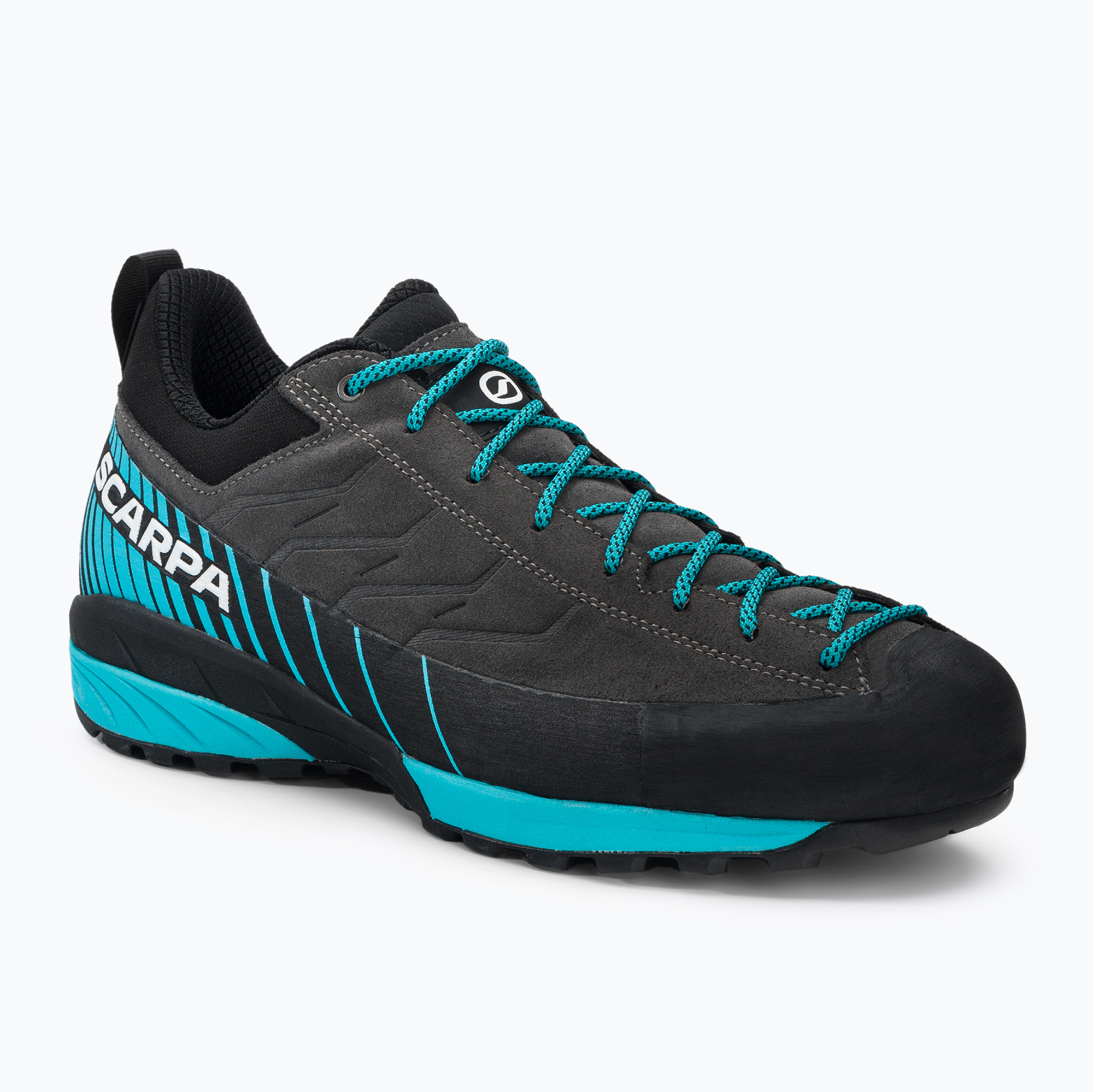 Cizme de trekking pentru bărbați SCARPA Mescalito GTX negru-albastru 72103-200/1 (Mescalito GTX 72103-200/1)
