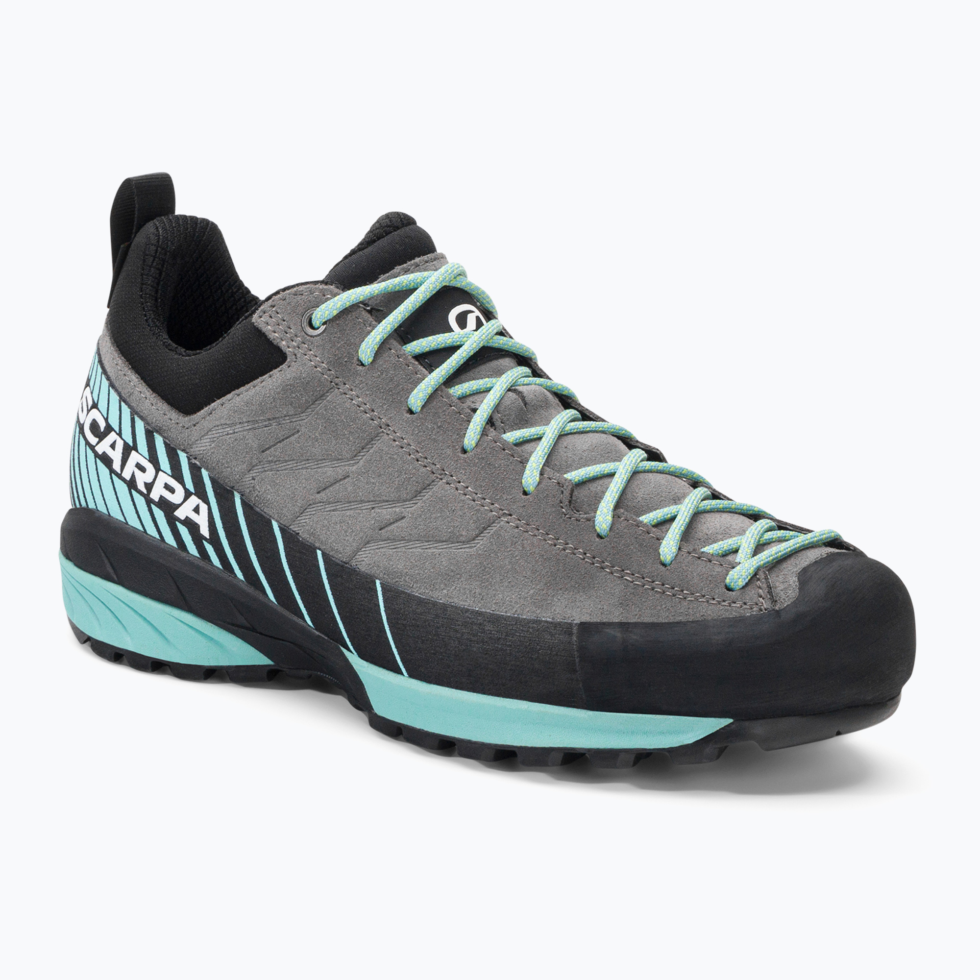 Cizme de trekking pentru femei SCARPA Mescalito GTX gri-albastru 72103-202/1 (Mescalito GTX 72103-202/1)