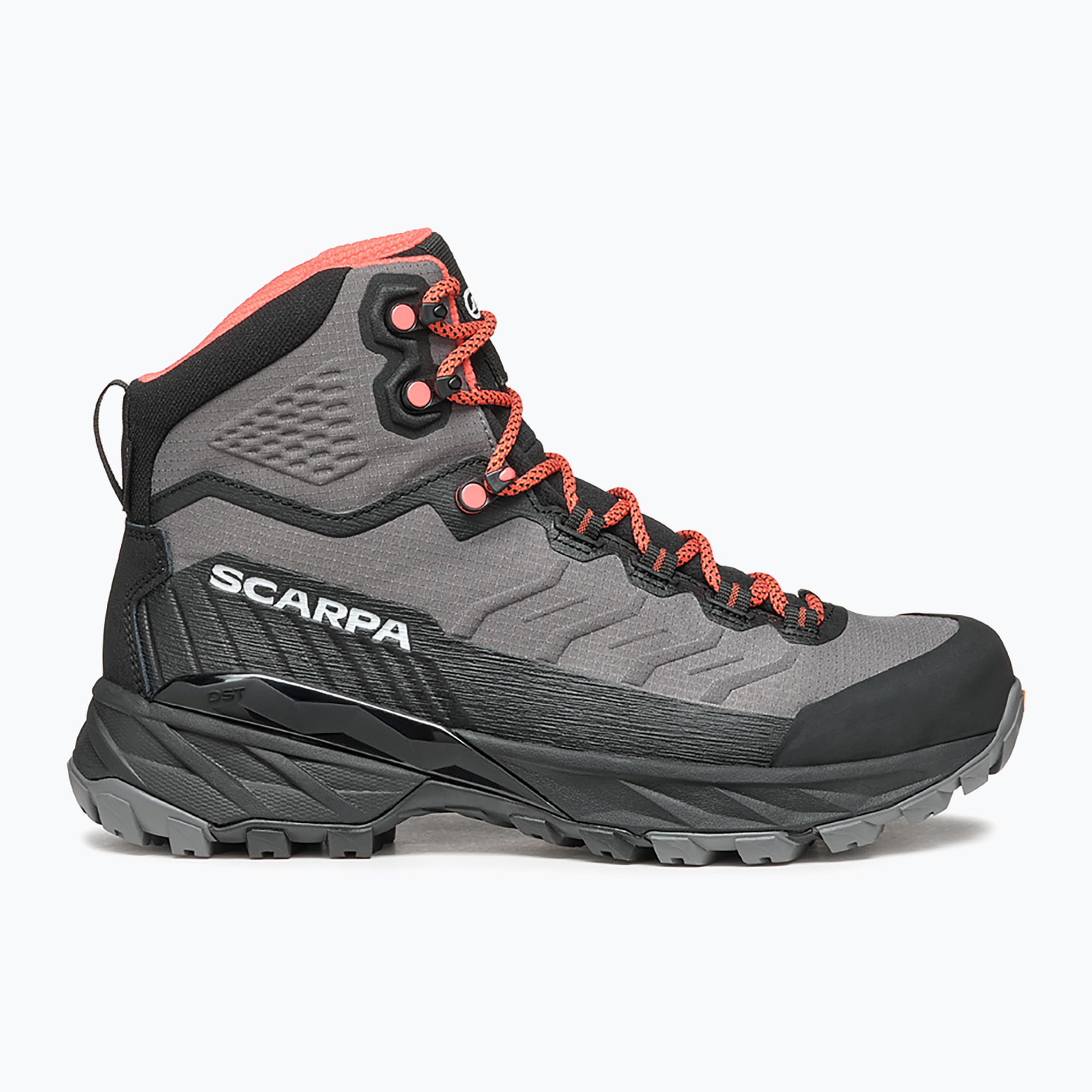 Încălțăminte de trekking pentru femei SCARPA Rush TRK LT GTX gray/coral (Rush TRK LT GTX 63141-202/5)