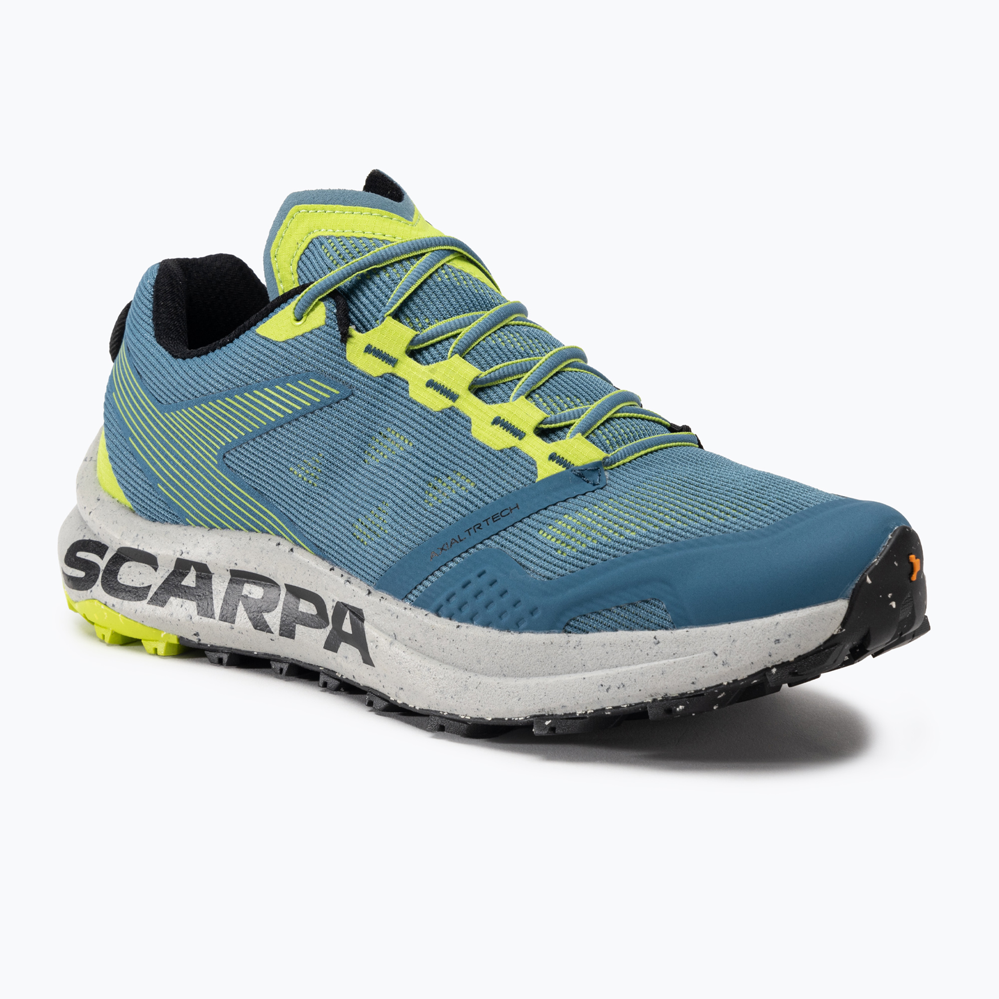 Încălțăminte de alergare pentru femei SCARPA Spin Planet ocean blue/lime