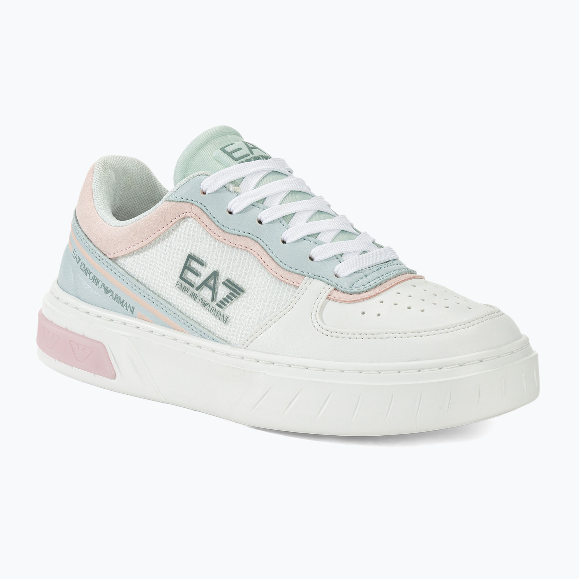 EA7 Emporio Armani pantofi Emporio Armani Summer Court iceflow/mauvechalk/white/abyss (Summer Court X8X173-XK374)