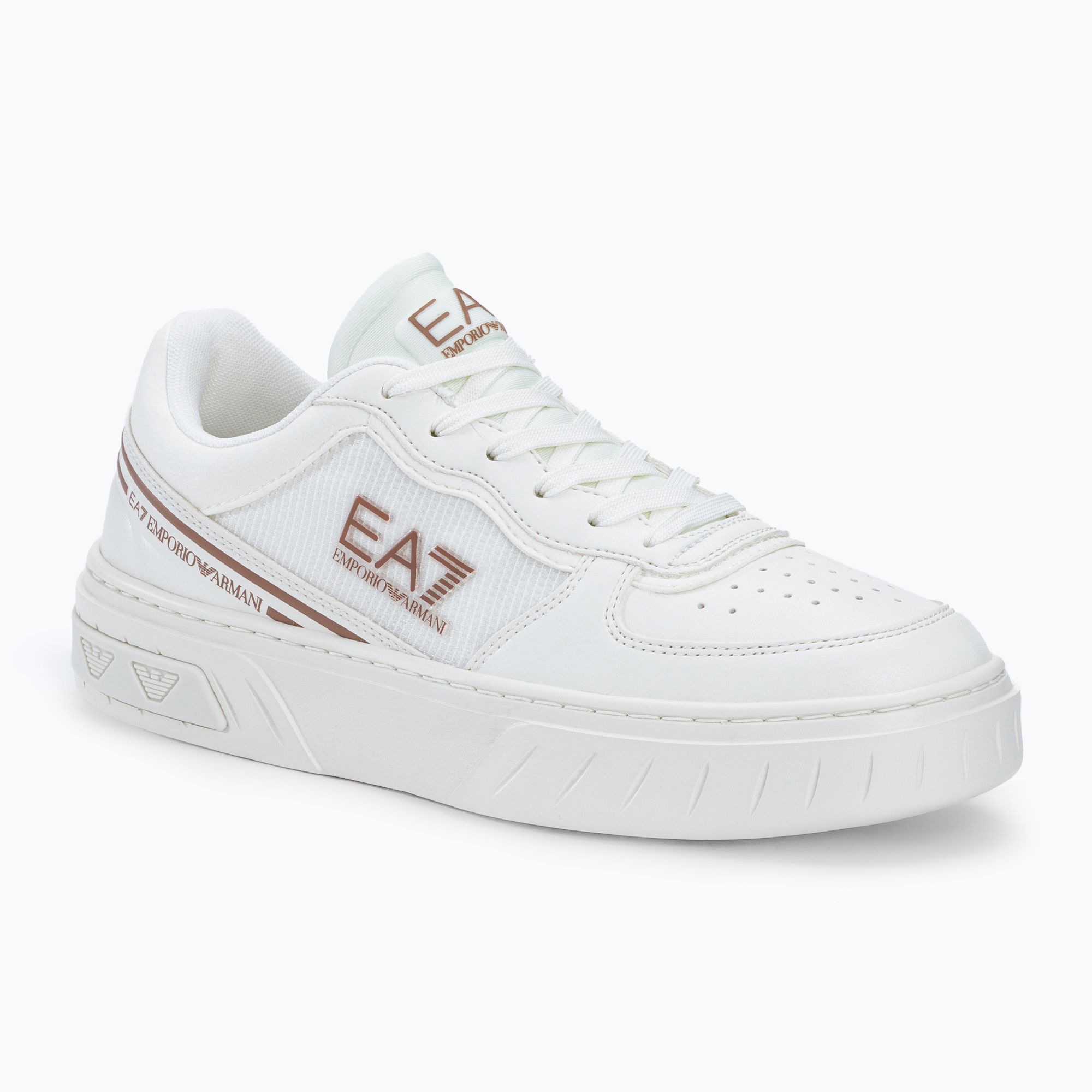 EA7 Emporio Armani pantofi Emporio Armani Summer Court triple off white/tan (Summer Court X8X173-XK374)