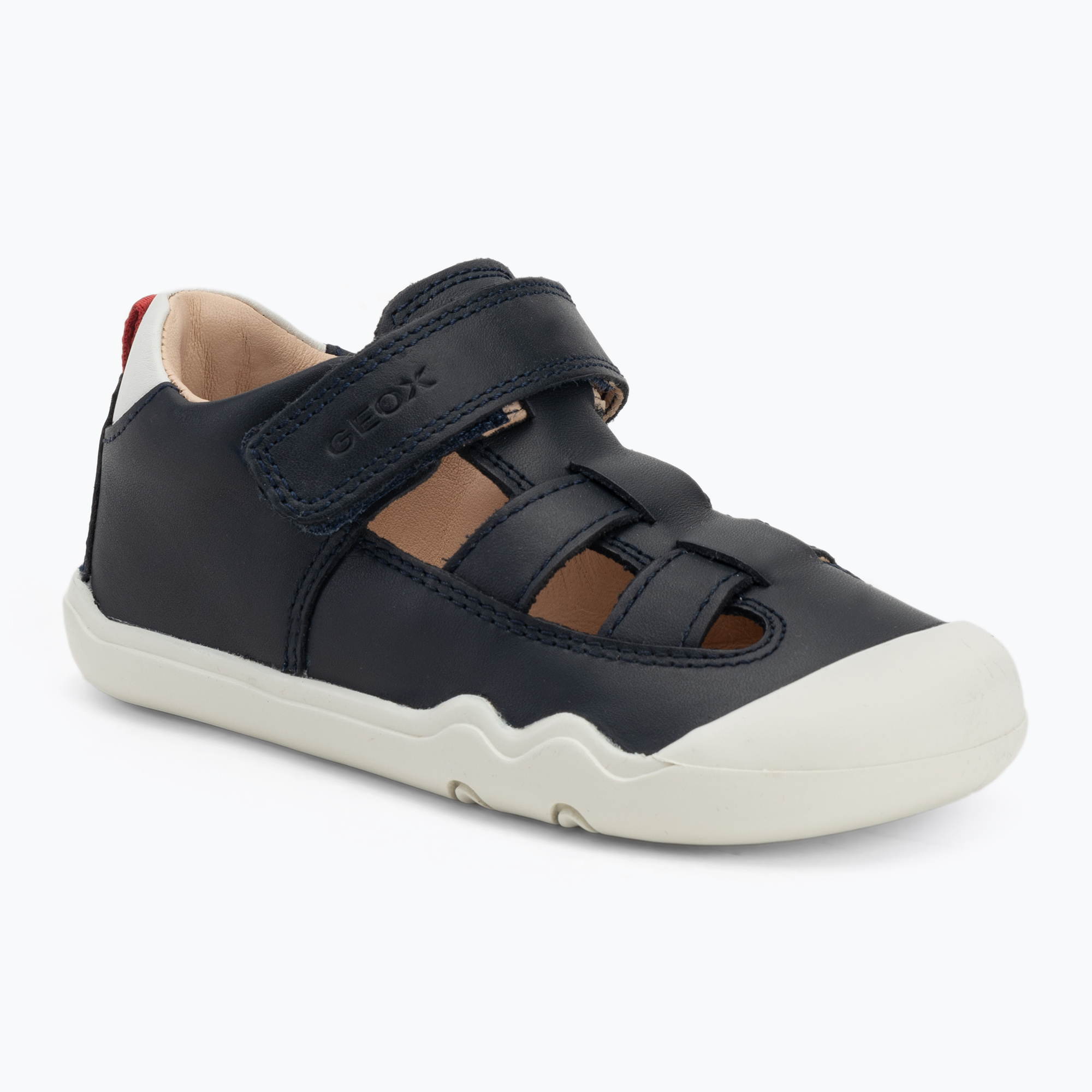 Încălțăminte barefoot pentru copii Geox Steppieup navy/white (Steppieup B555WA00085C4211)