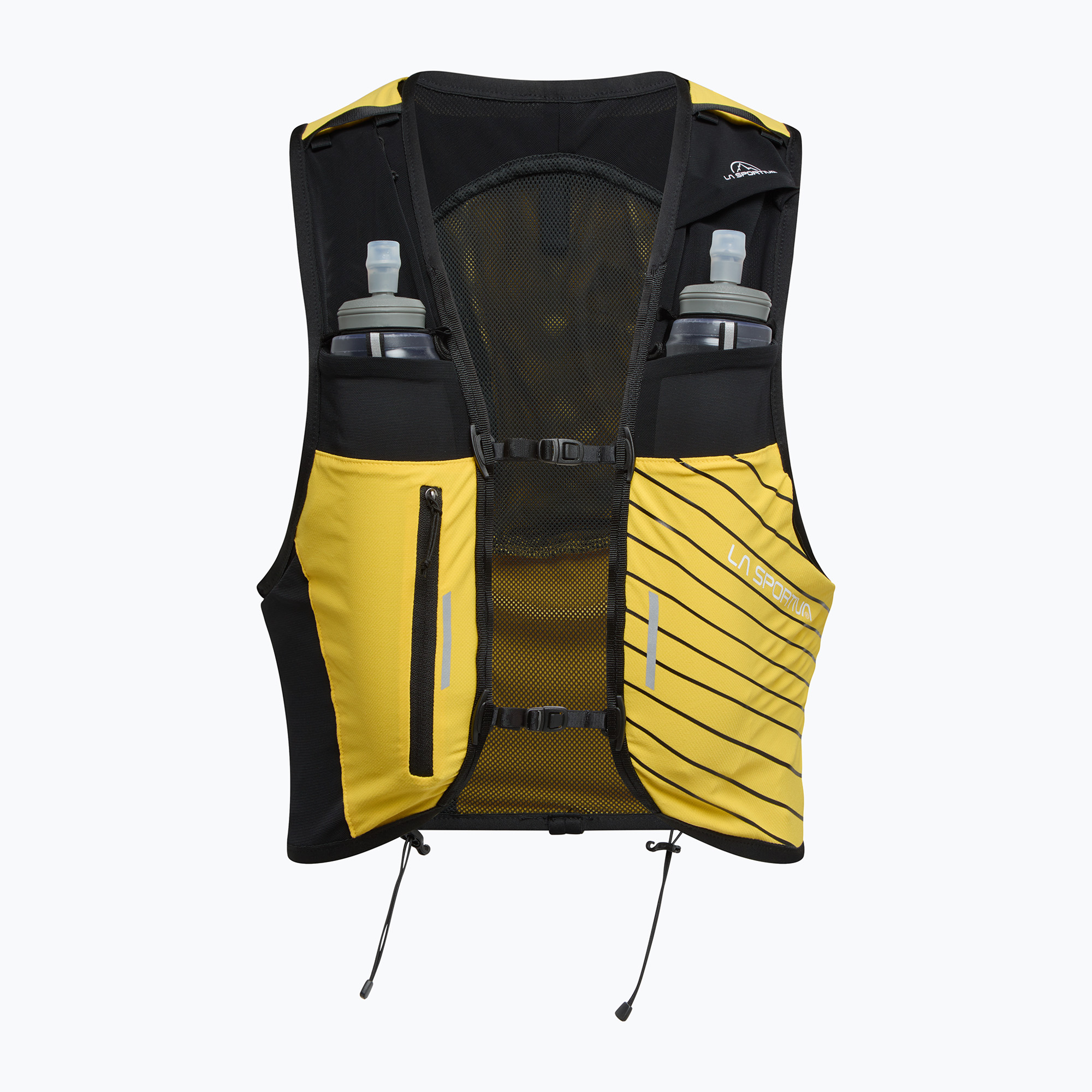 Vestă de alergare La Sportiva Ultra Trail Vest 10 l yellow/black (Ultra Trail Vest 10L ZERP005100999)