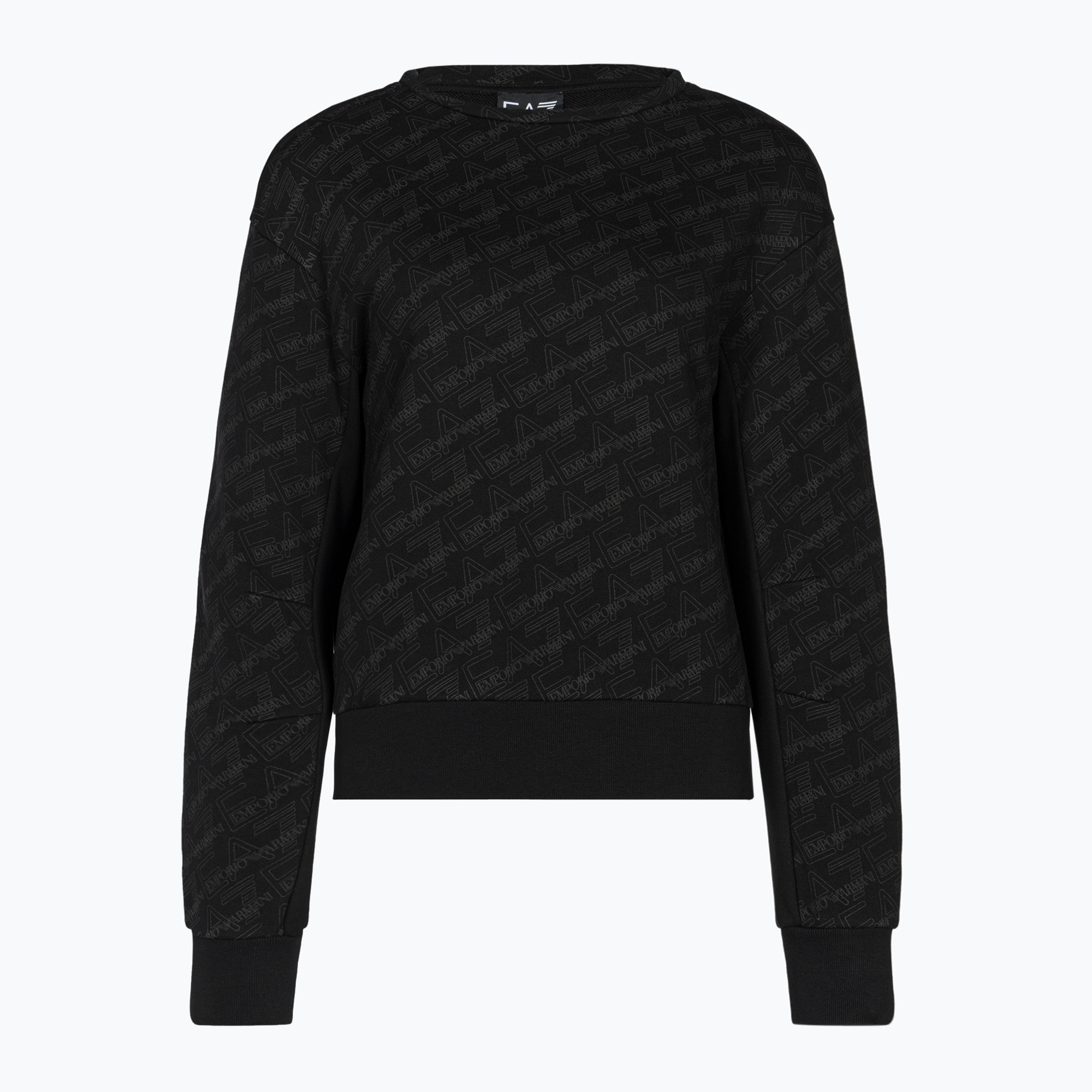 EA7 Emporio Armani Emporio Armani Train Graphics Series T-Top pentru femei, tricou negru/ton logo (Train Graphics Series T-Top CN 3DTM06-TJUAZ)